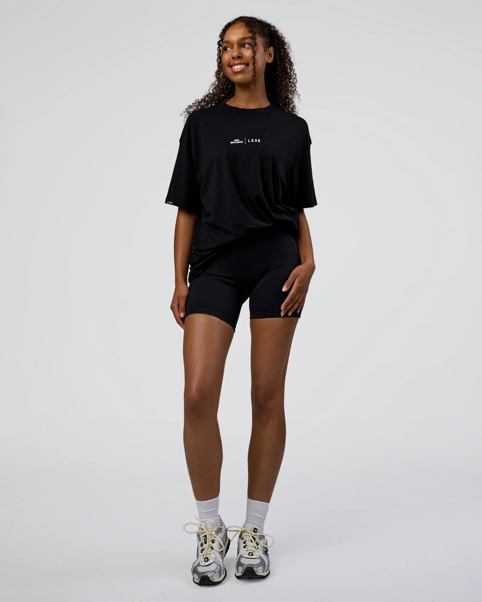 Movember 2025 FLXCotton Oversize Tee - Black - Image 10