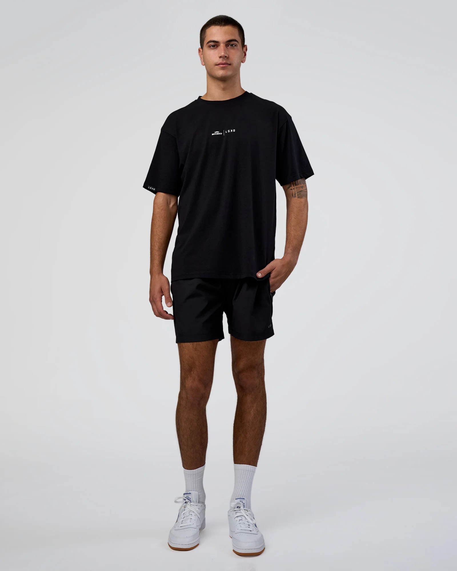Movember 2025 FLXCotton Oversize Tee - Black - Image 6