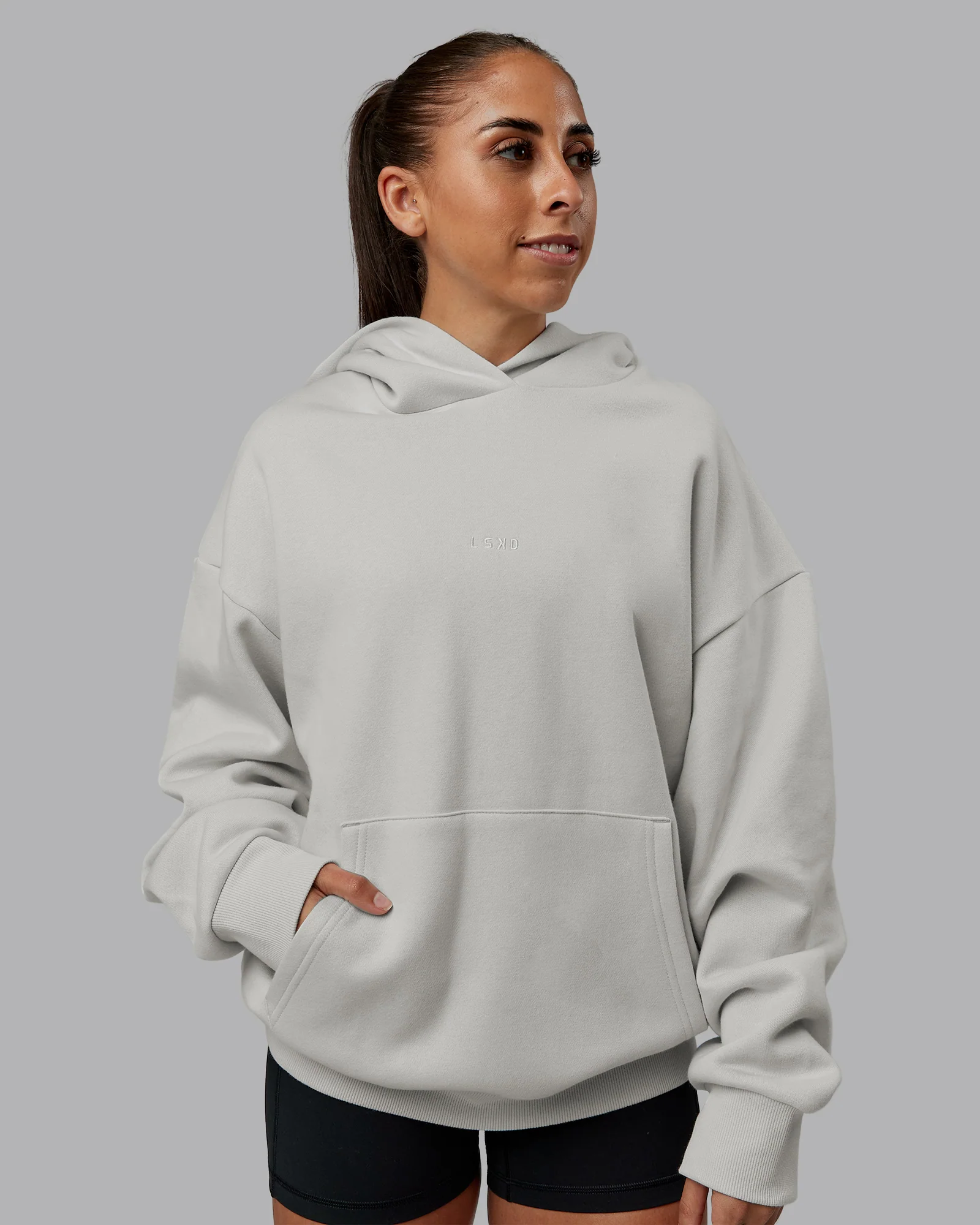 MVP Oversized Hoodie - Digital Mist - Image 3