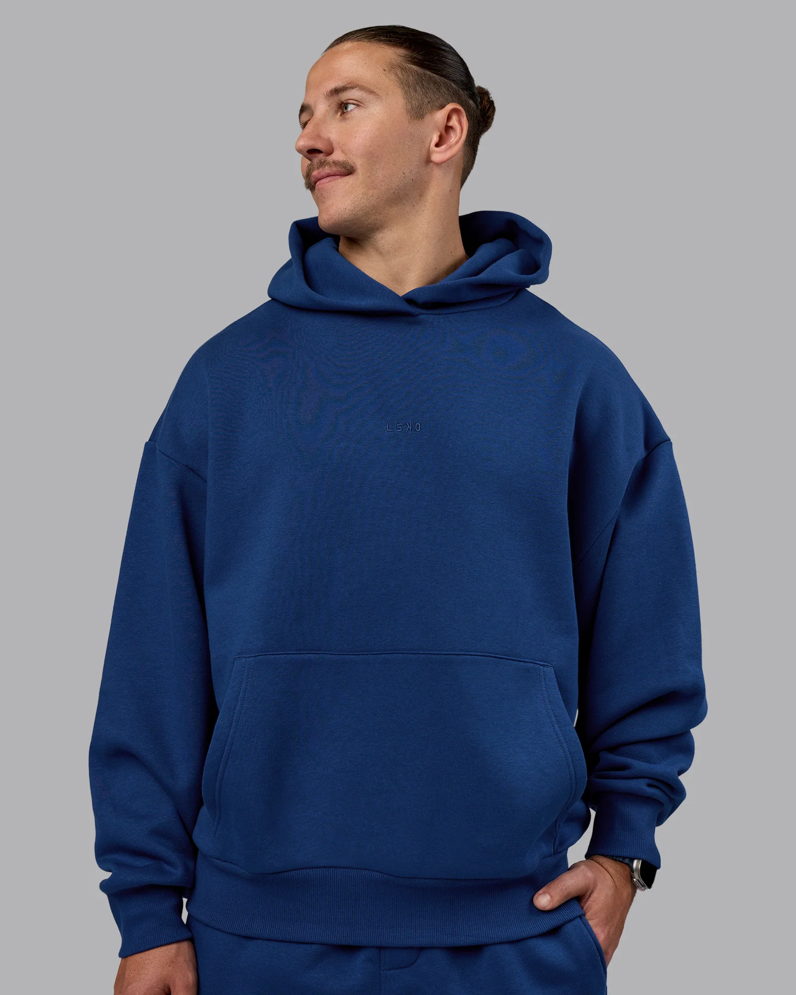 MVP Oversized Hoodie - Midnight Blue - Image 2