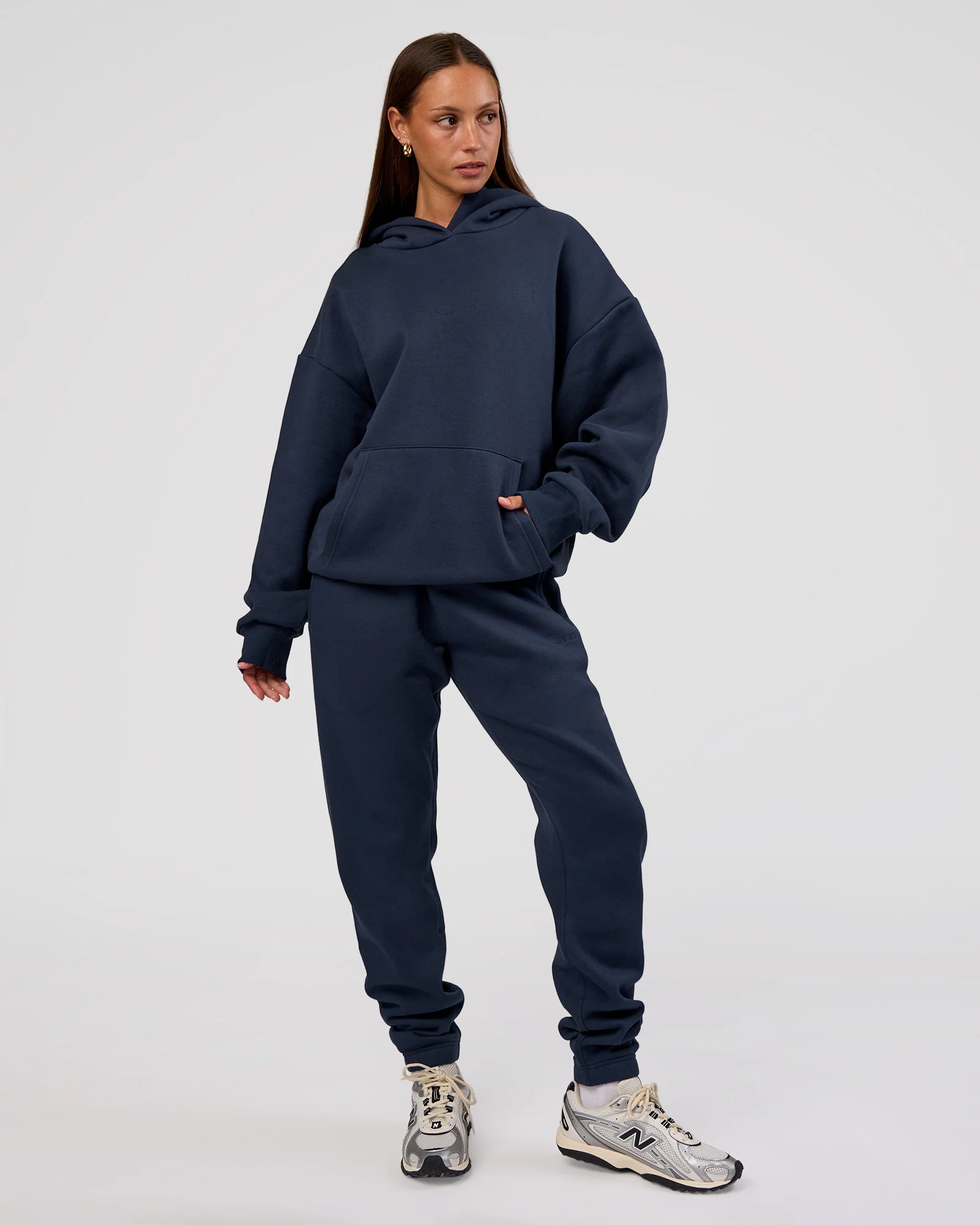 MVP Oversized Hoodie - Future Navy - Image 5
