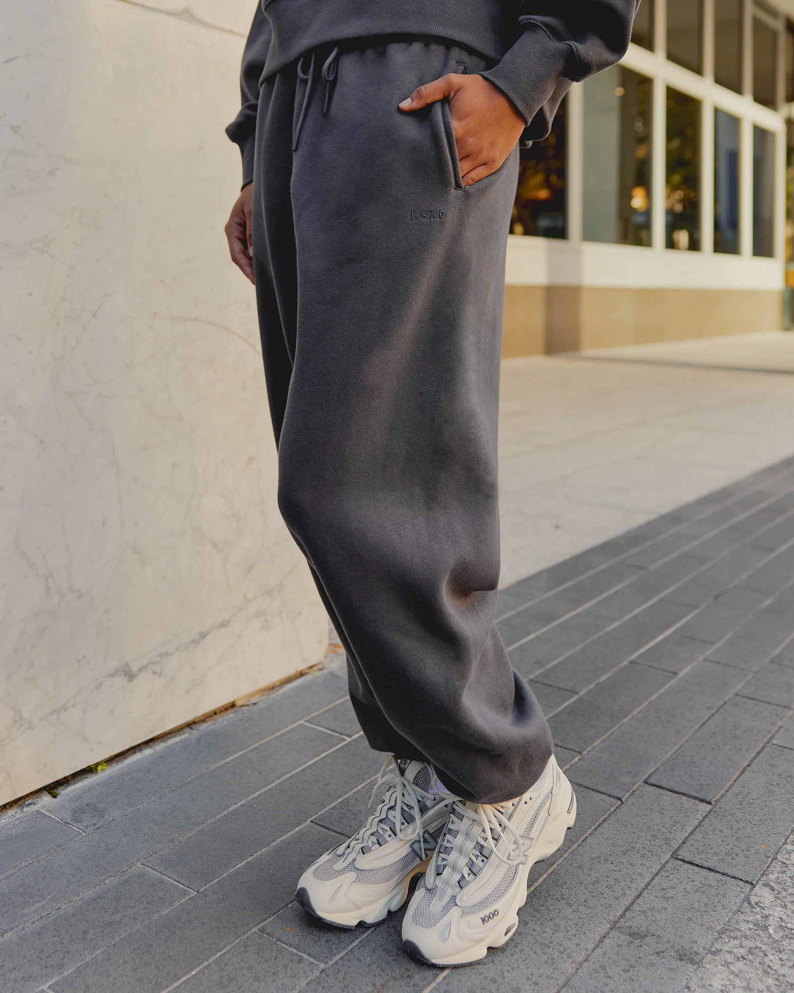 MVP Oversized Slouchy Fit Track Pant - Dark Storm - Image 3