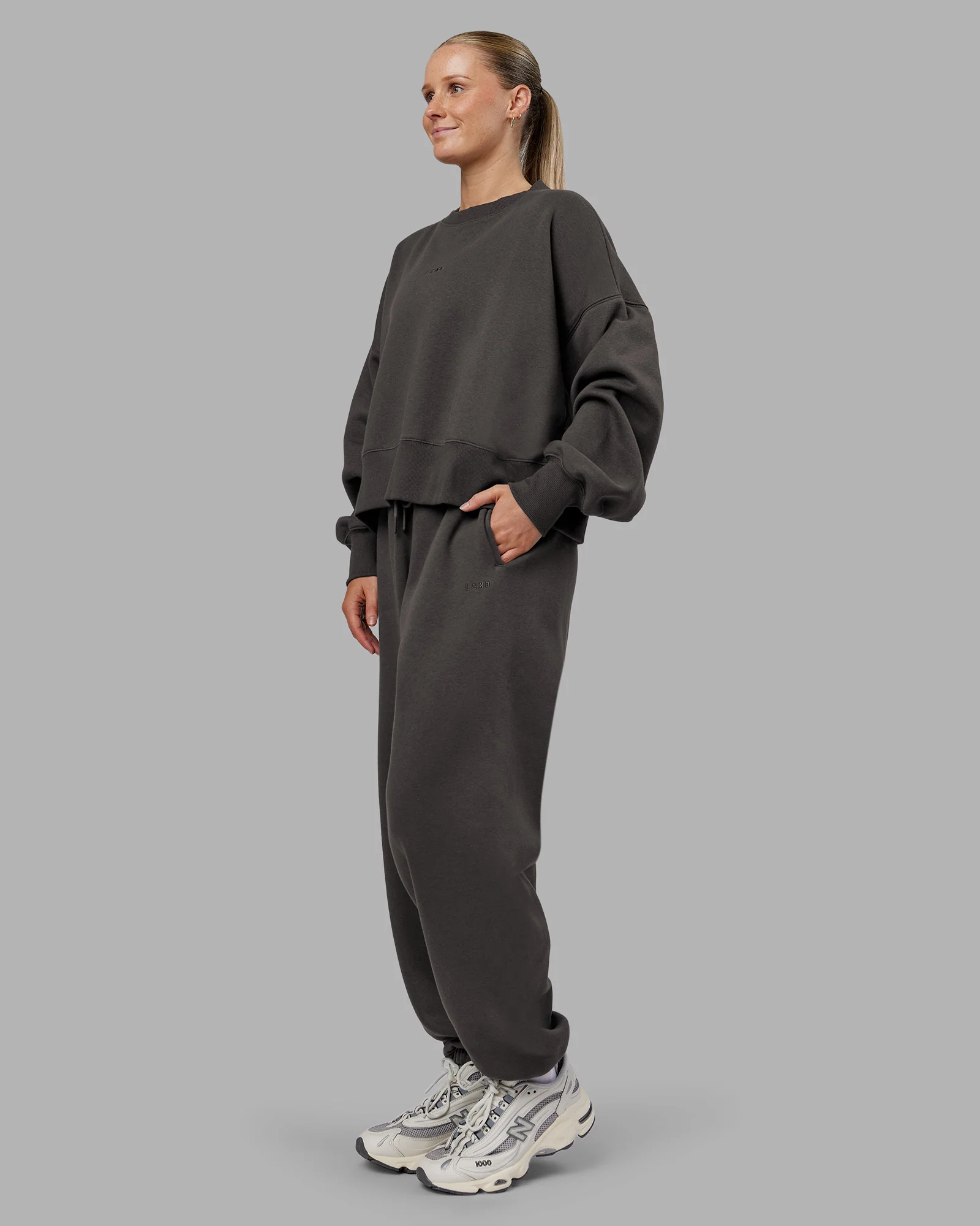 MVP Oversized Slouchy Fit Track Pant - Dark Storm - Image 7