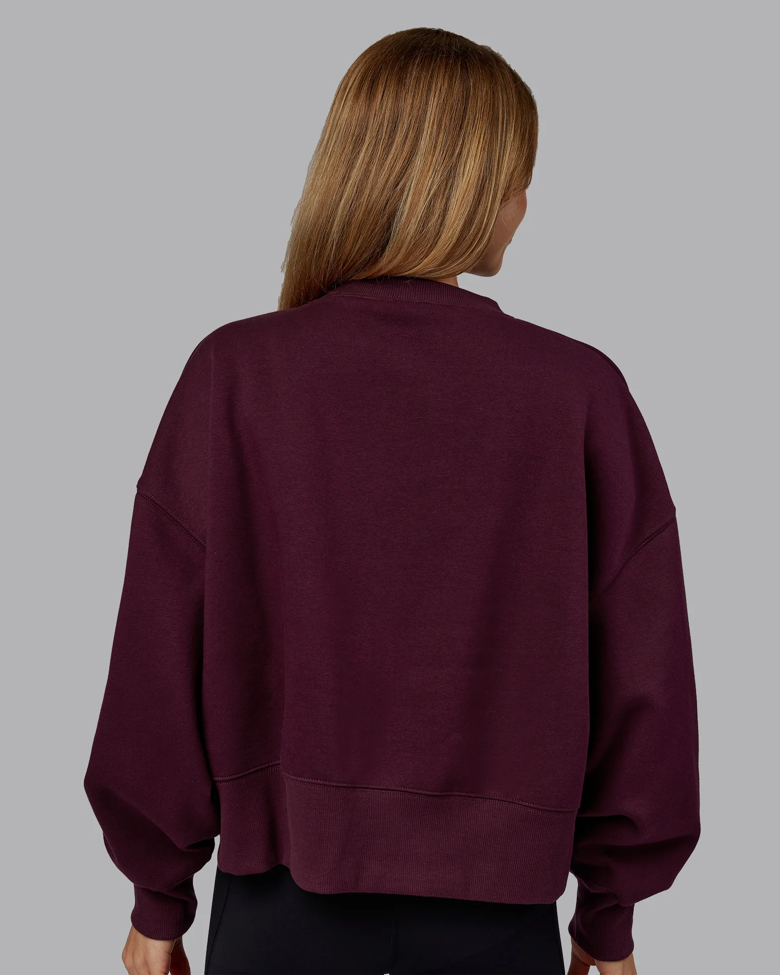 MVP Oversized Sweater - Cherry Lacquer - Image 3