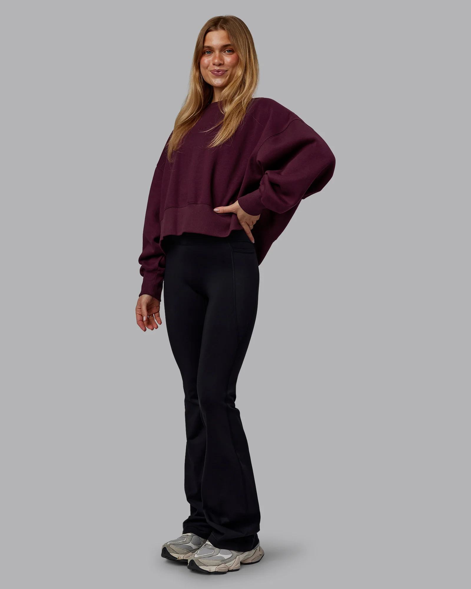MVP Oversized Sweater - Cherry Lacquer - Image 4