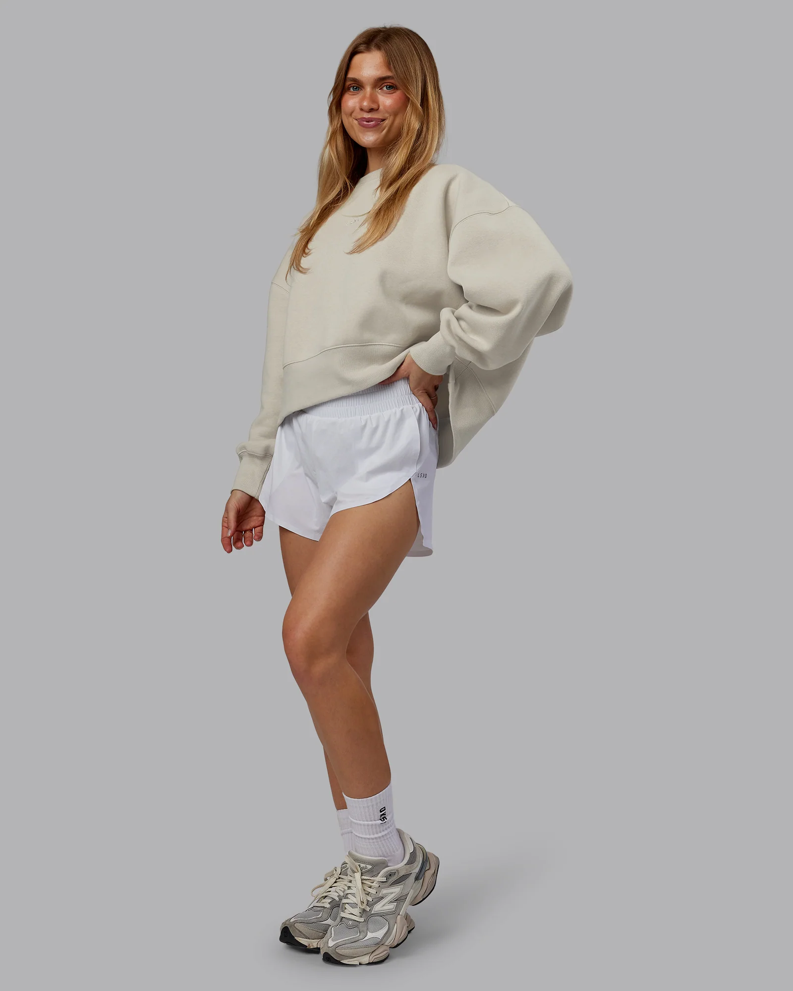 MVP Oversized Sweater - Shale Beige - Image 3