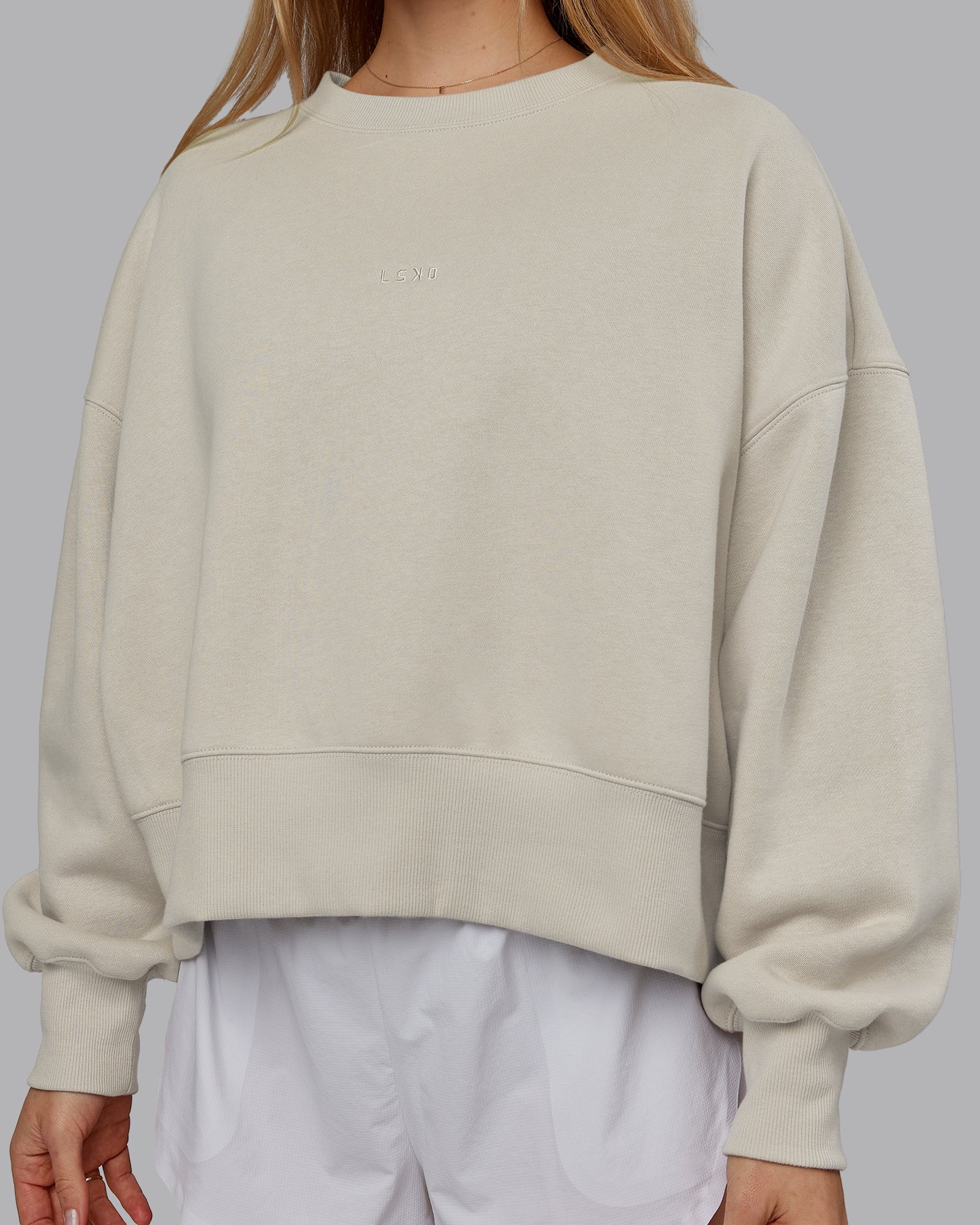 MVP Oversized Sweater - Shale Beige - Image 5