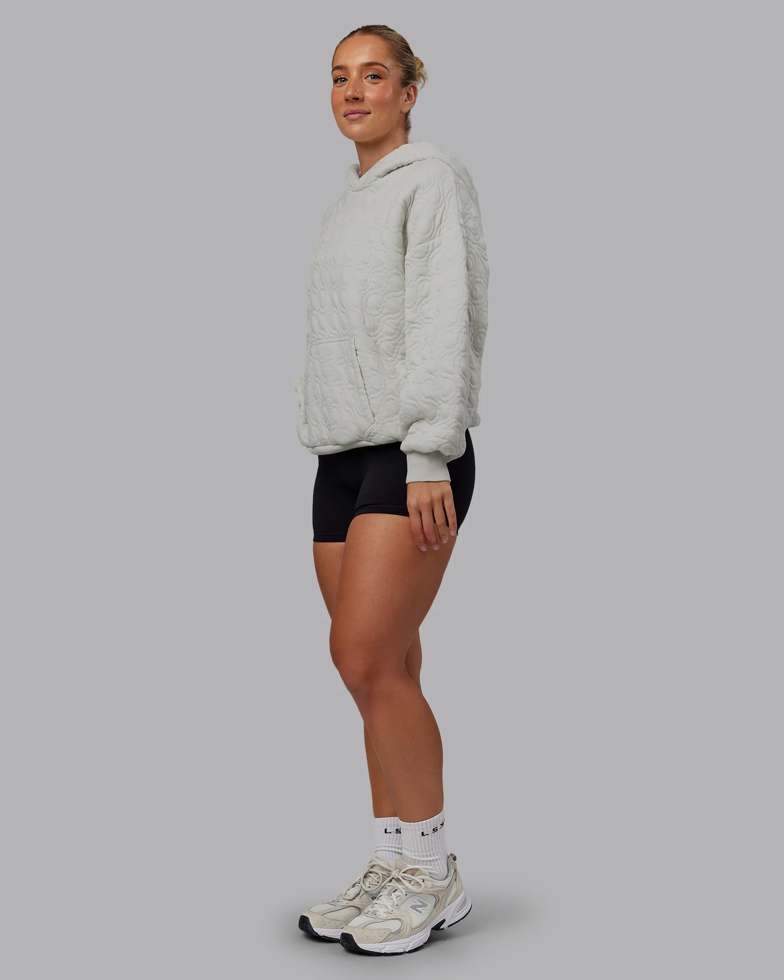 MVP Quilted Oversized Hoodie - Digital Mist-Geometric - Image 10
