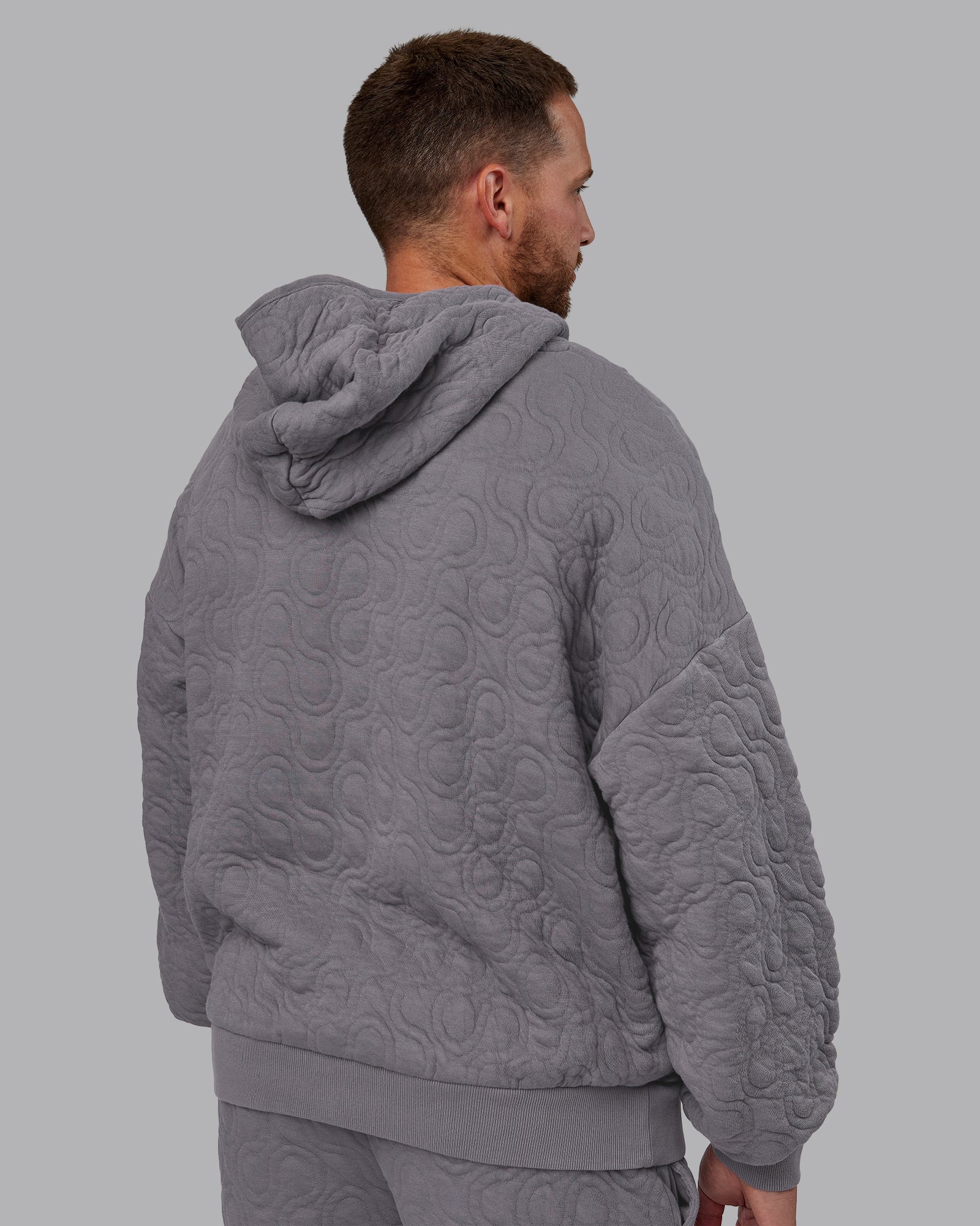 MVP Quilted Oversized Hoodie - Storm Front-Geometric - Image 4