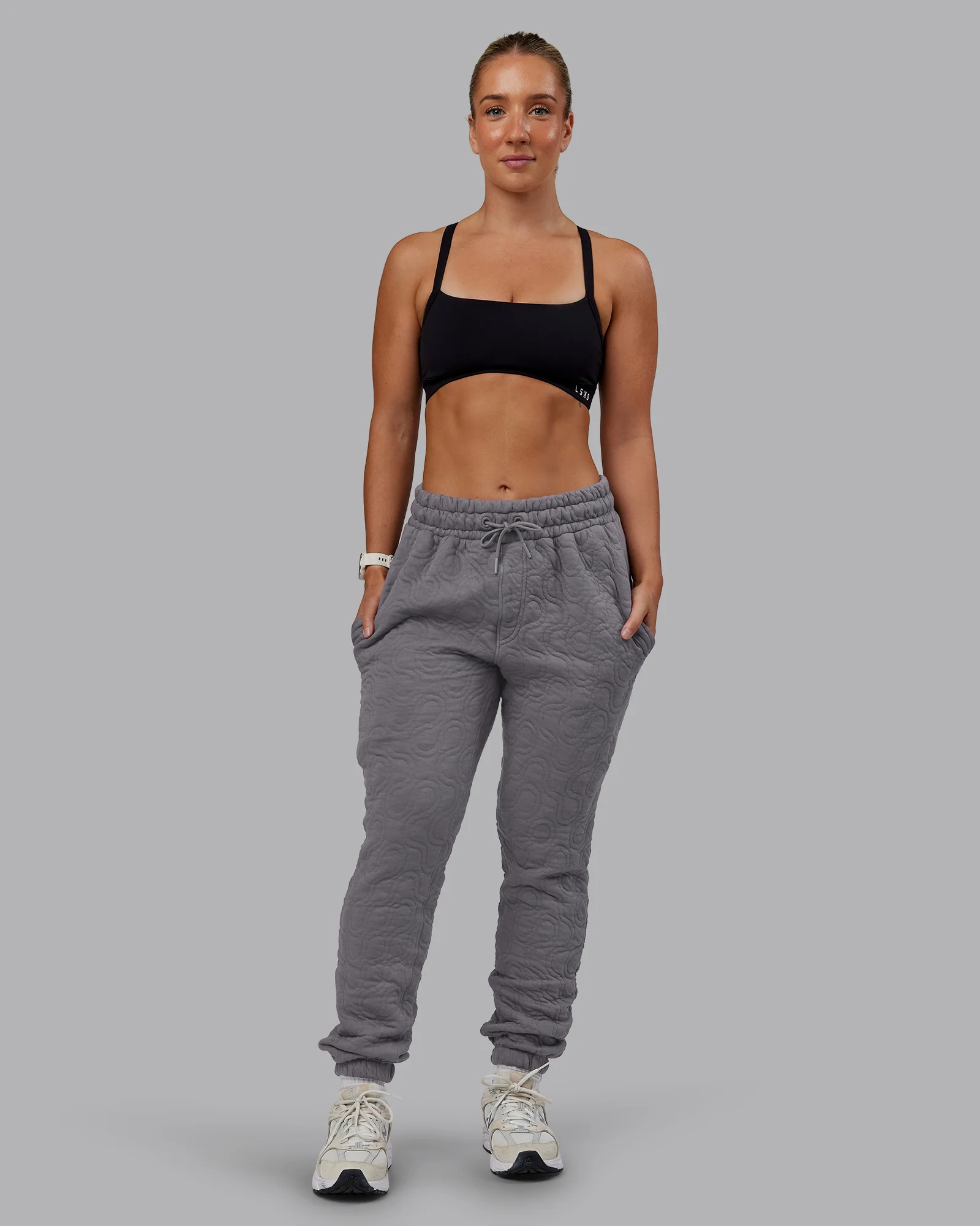MVP Quilted Track Pant - Storm Front-Geometric - Image 3