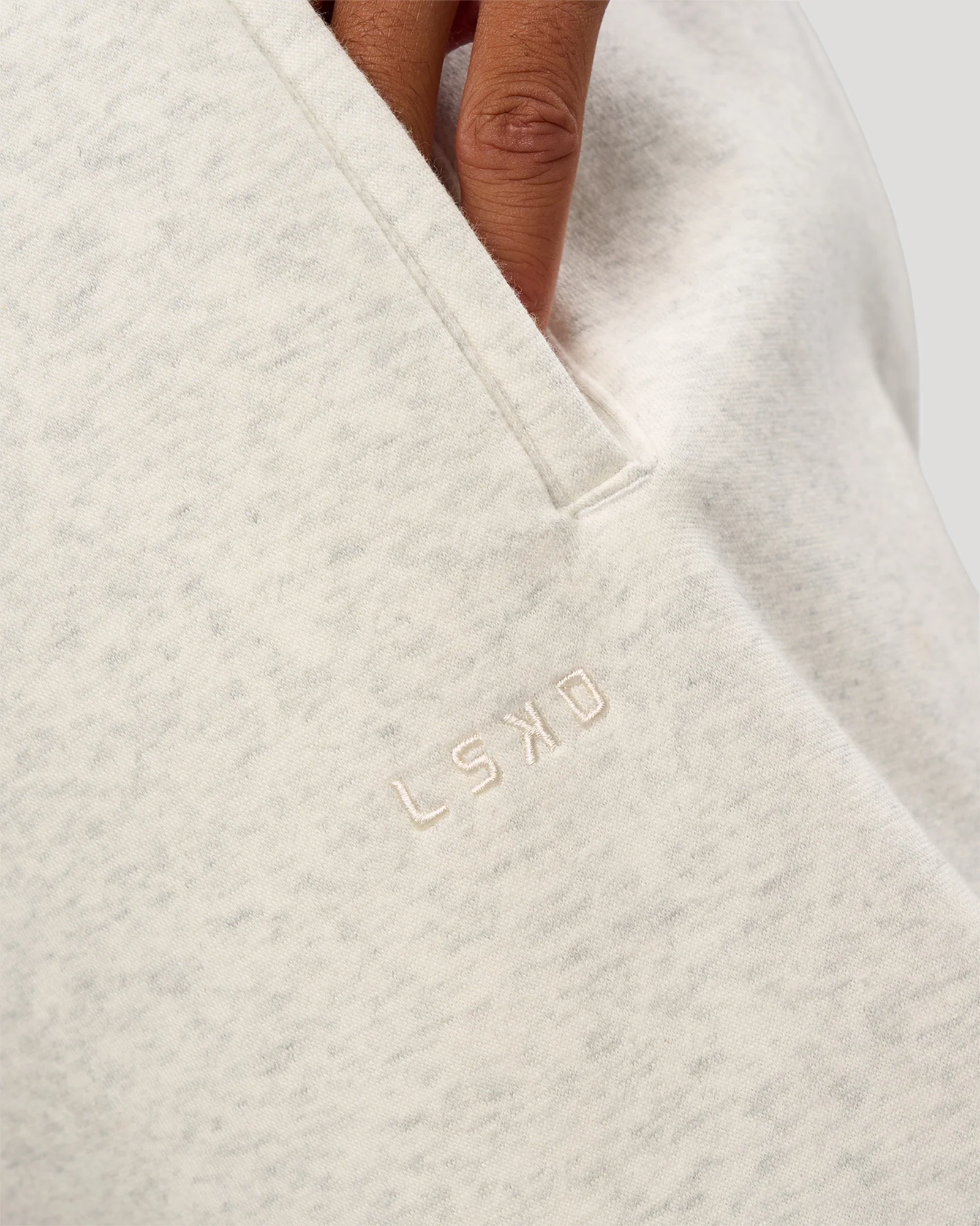 MVP Cuffed Track Pant - Silver Marl - Image 3