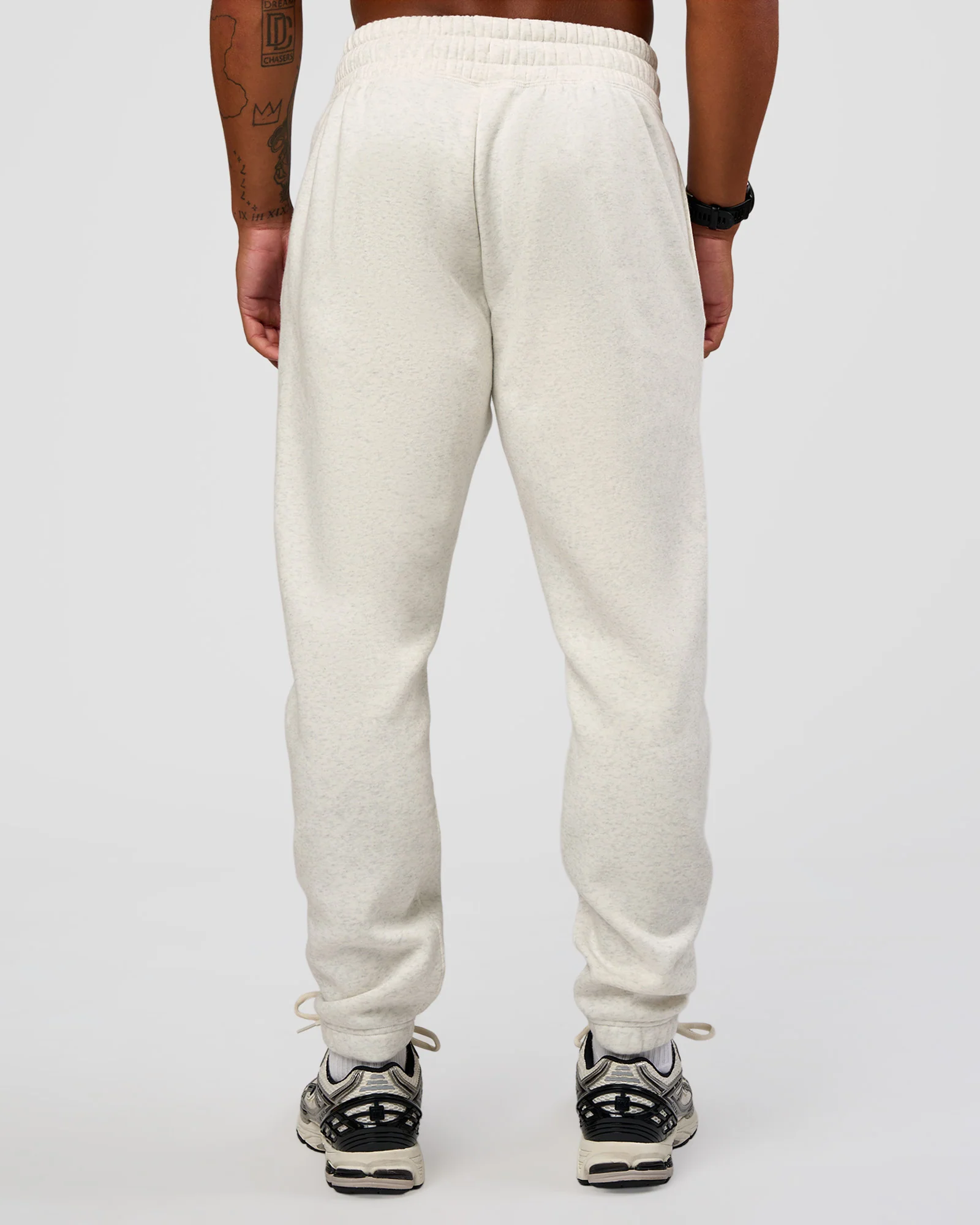 MVP Cuffed Track Pant - Silver Marl - Image 4