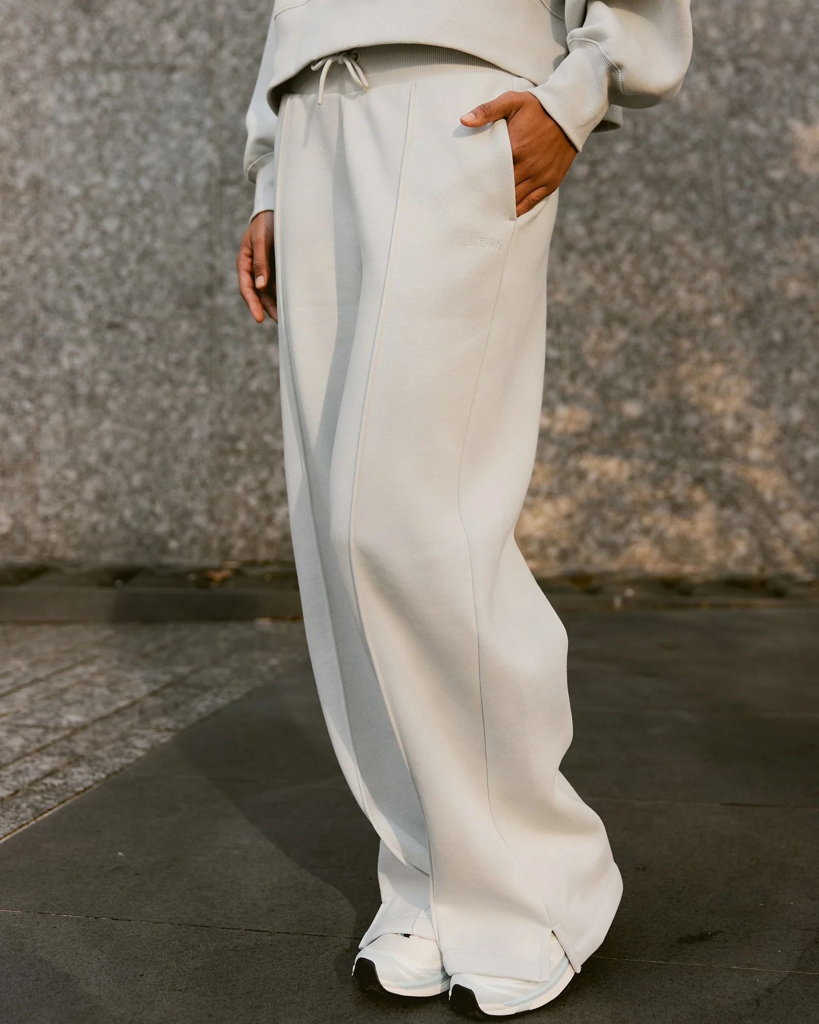 MVP Wide Leg Track Pant - Digital Mist - Image 4
