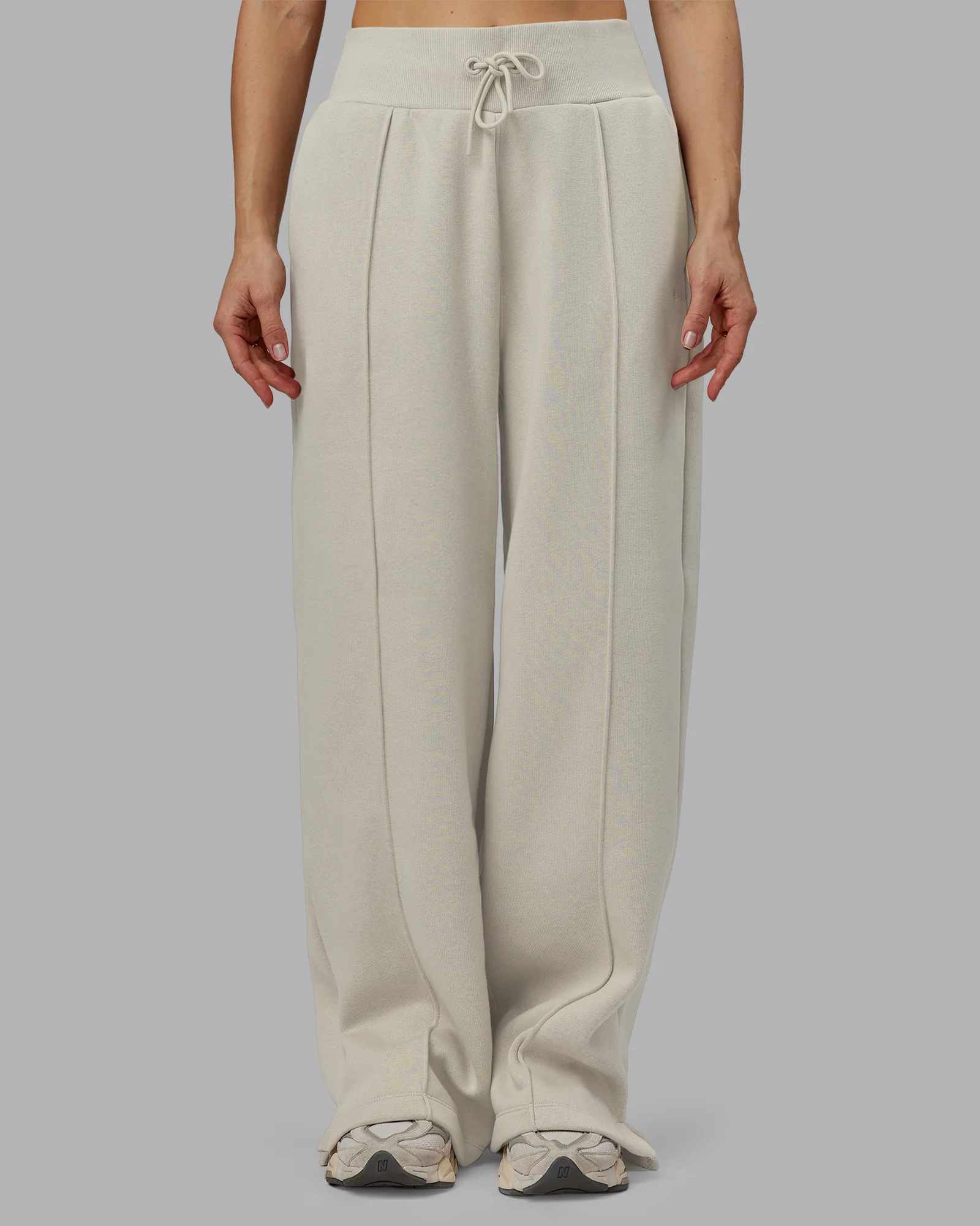 MVP Wide Leg Track Pant - Shale Beige - Image 6