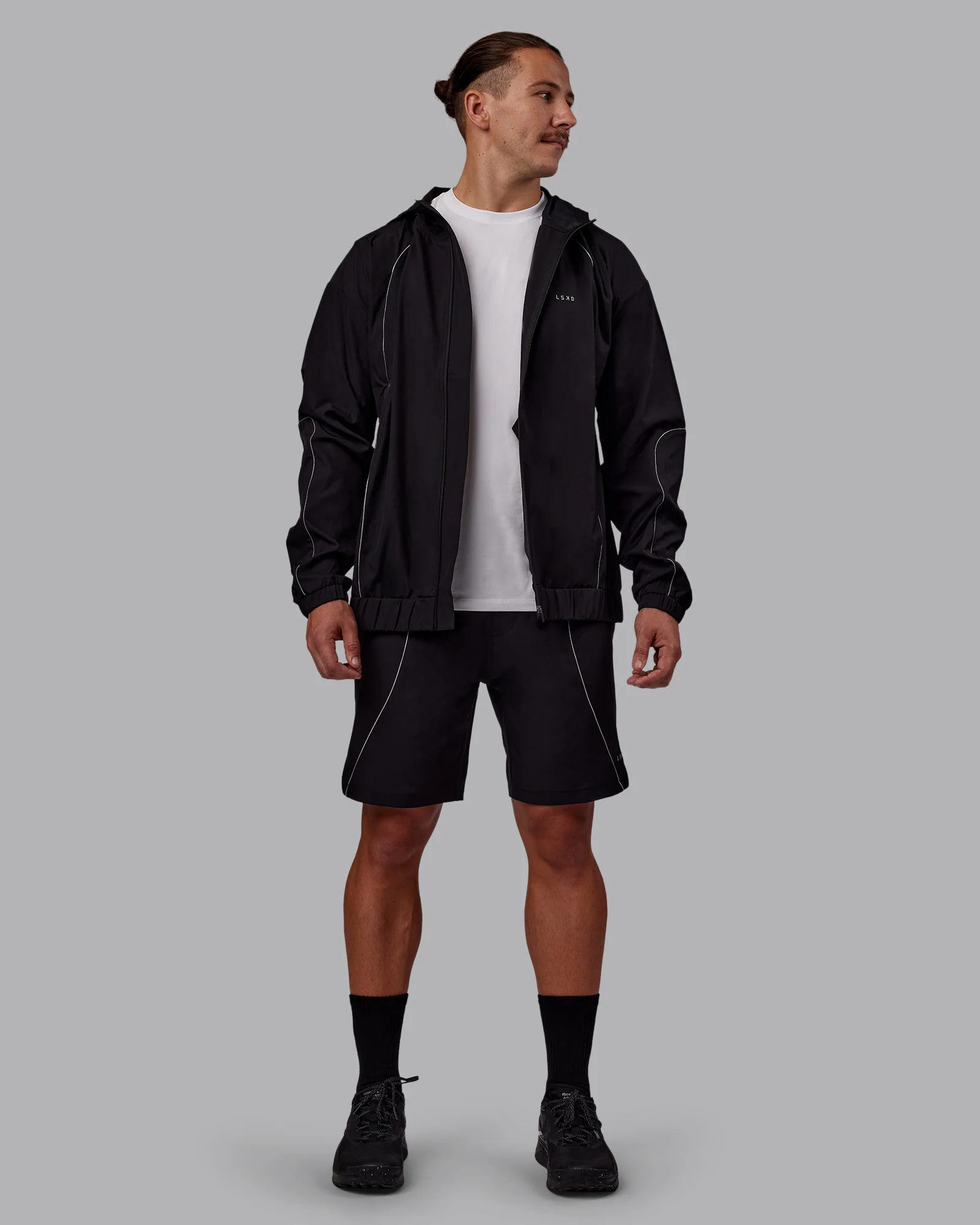 Nocturnal Zip Jacket - Black - Image 4