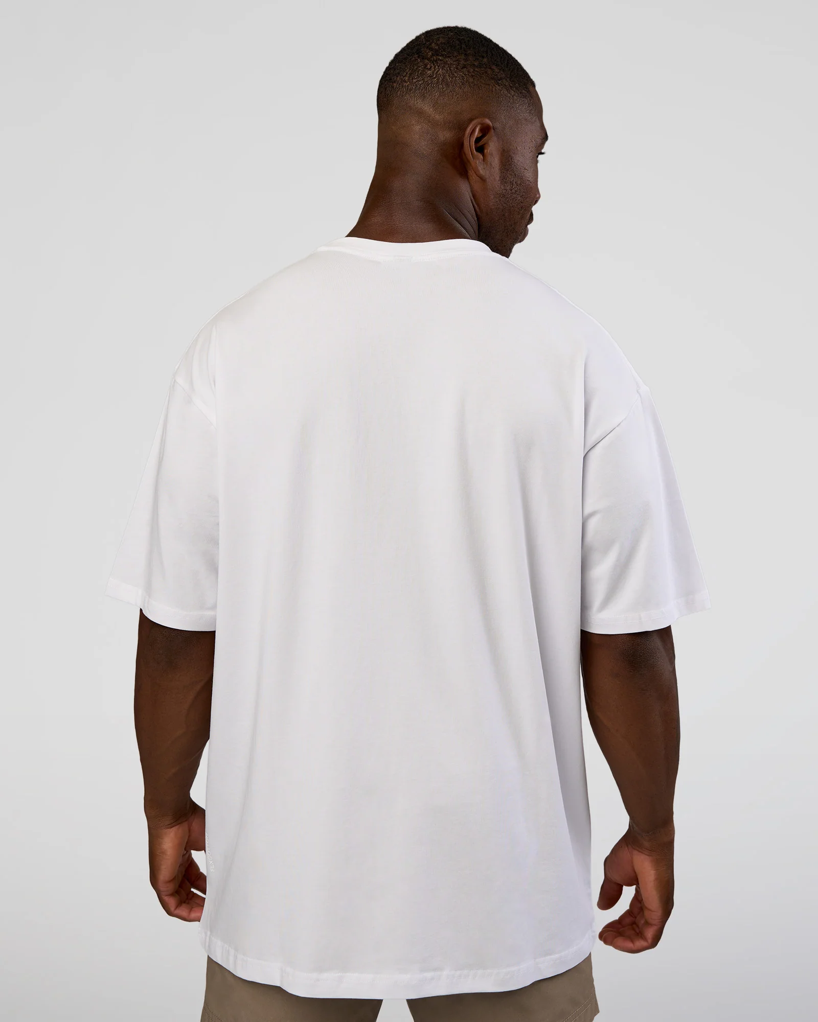 Nothing Is Impossible FLXCotton Oversized Tee - White-Vital Green - Image 6