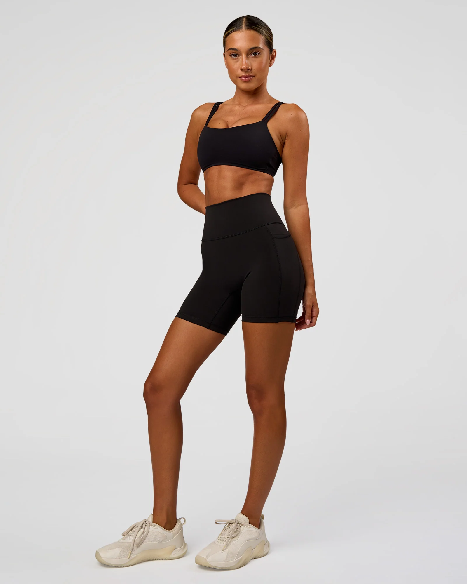 O.G. Fusion Ultra High-Rise 6" Short Pockets - Black - Image 11
