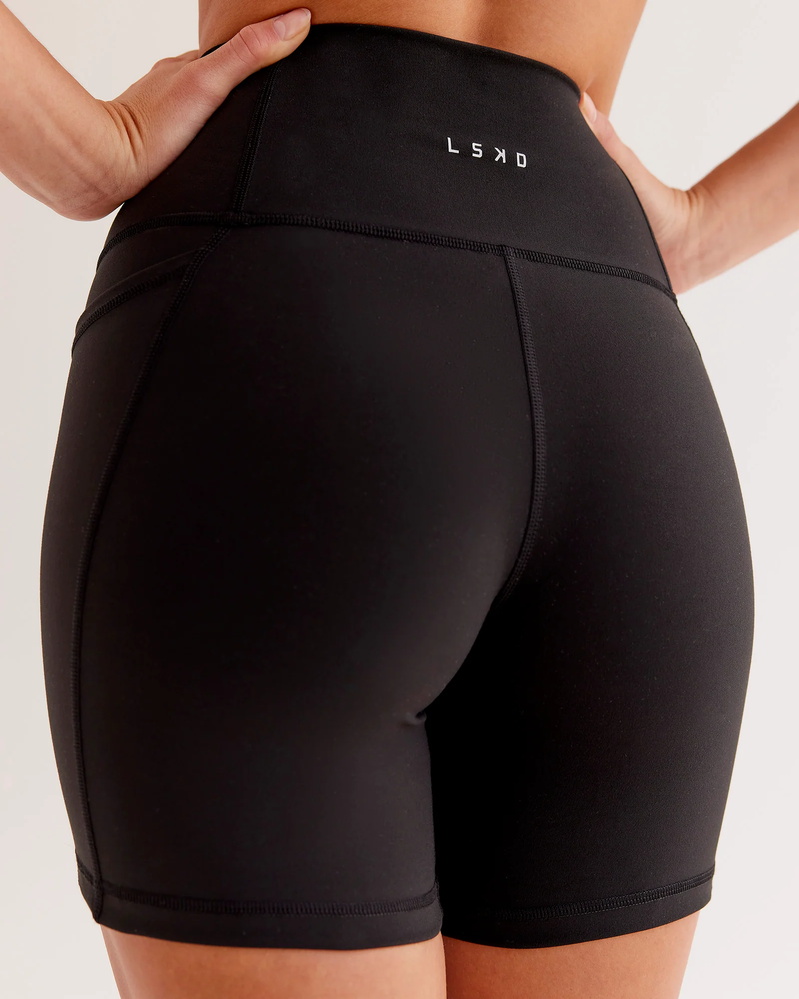 O.G. Fusion Ultra High-Rise 6" Short Pockets - Black - Image 4