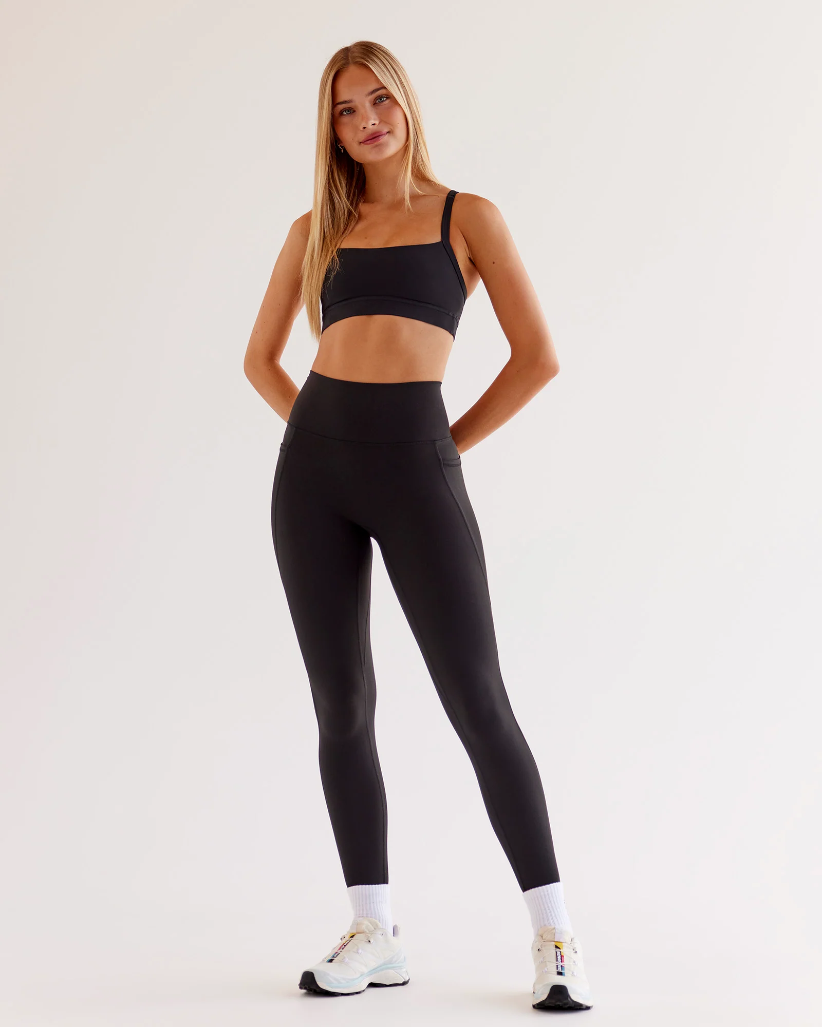 O.G. Fusion Ultra High-Rise Full Length Legging Pockets - Black - Image 5
