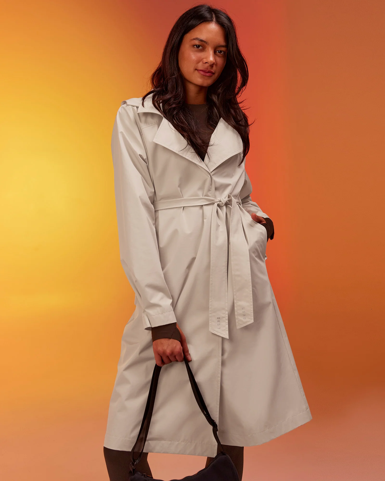On the Move Trench Coat - Shale Beige - Image 2