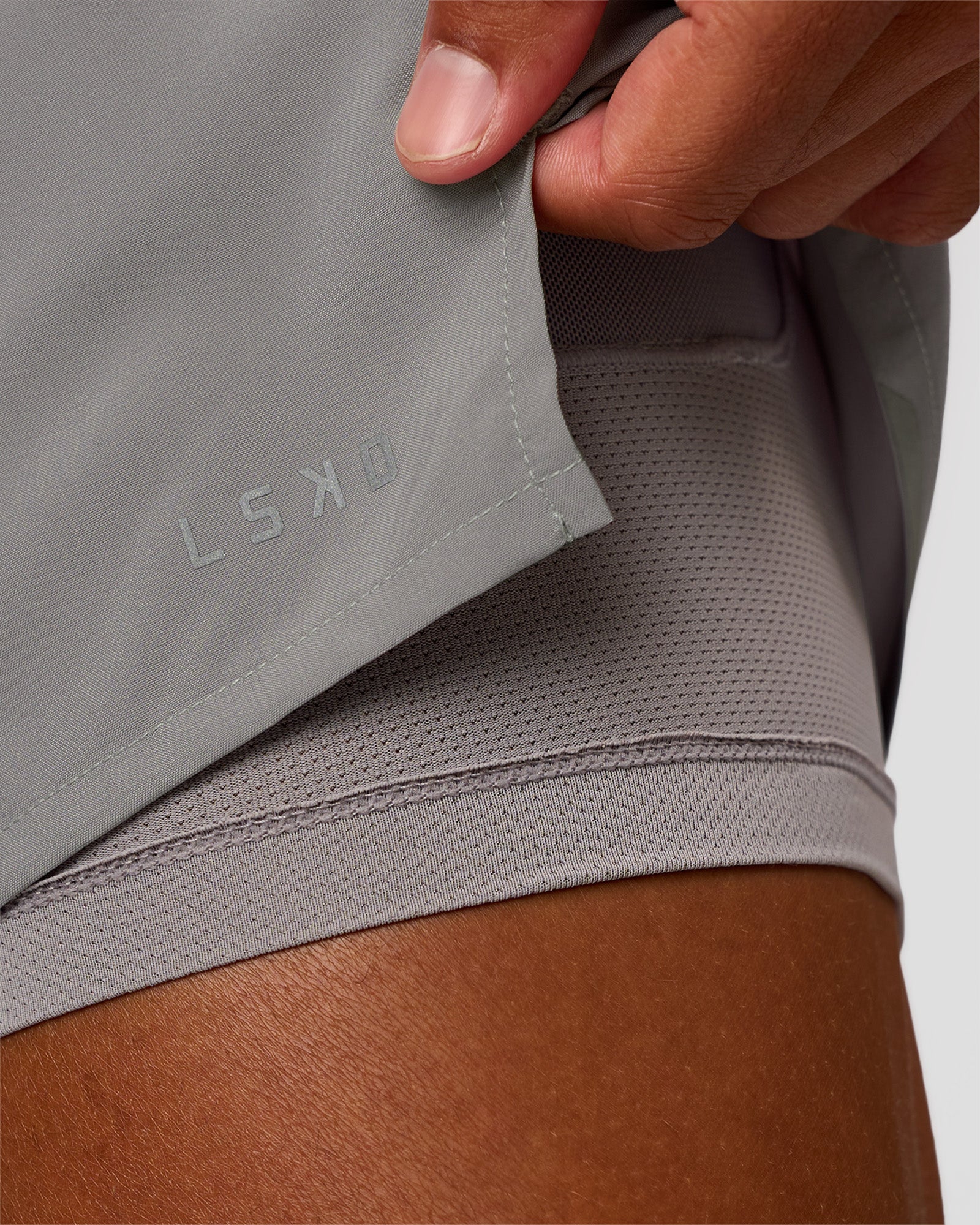 Pace 5" Lined Running Short - Alloy - Image 8