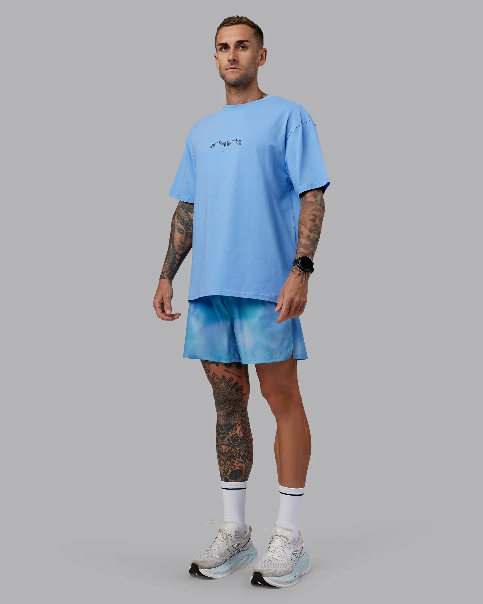 Pace 5" Lined Running Short - Storm Cloud - Image 5