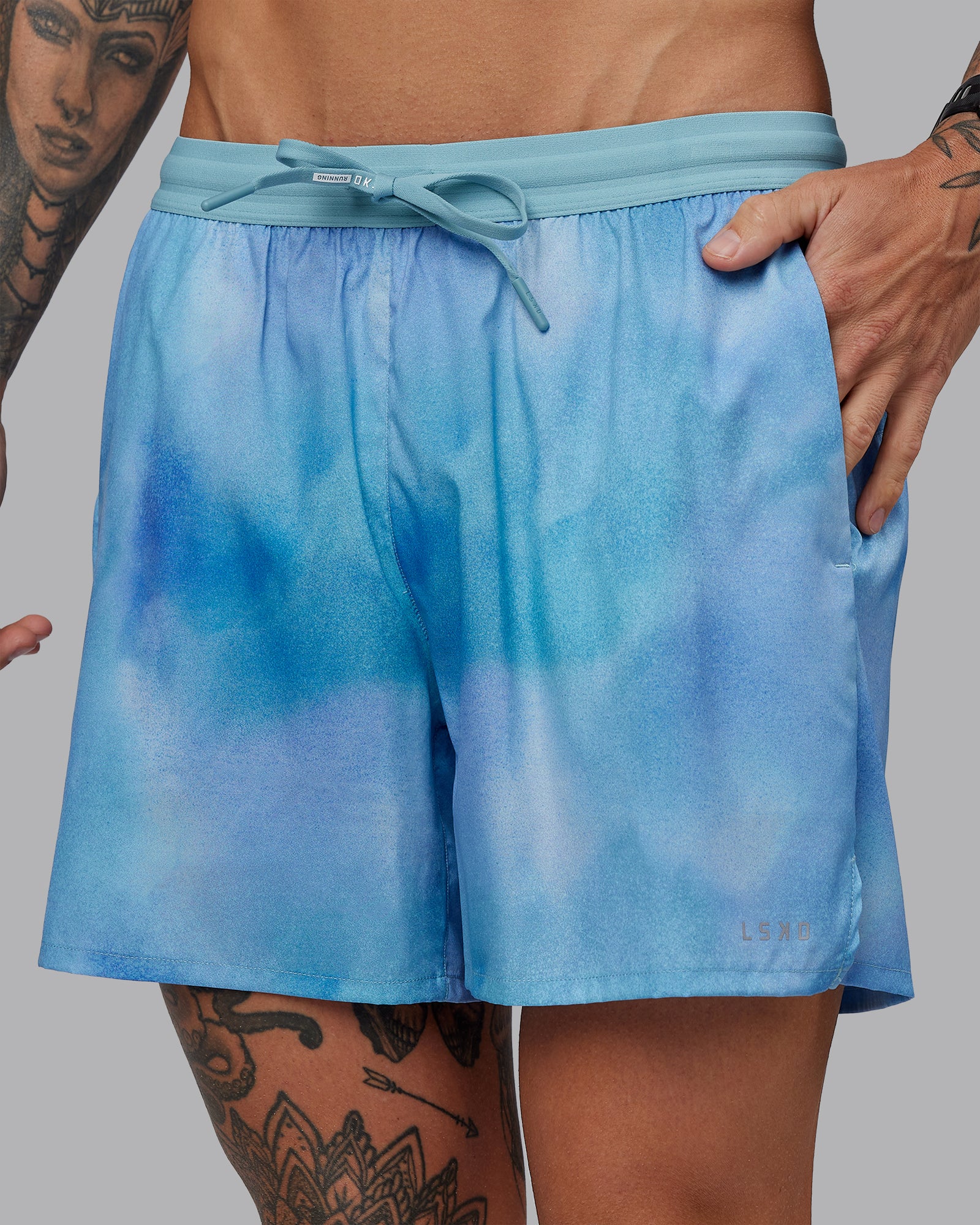 Pace 5" Lined Running Short - Storm Cloud - Image 7