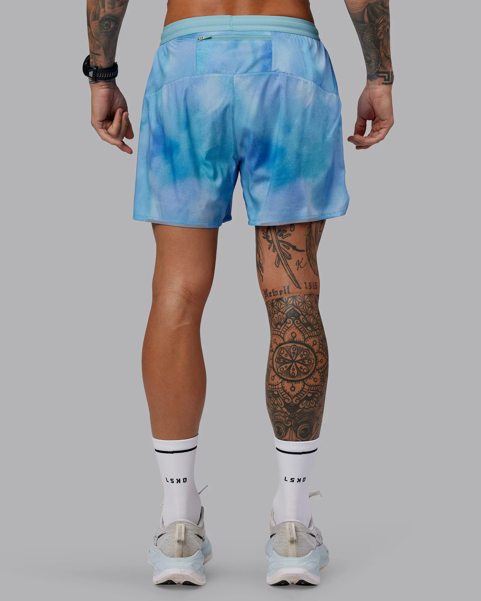 Pace 5" Lined Running Short - Storm Cloud - Image 9