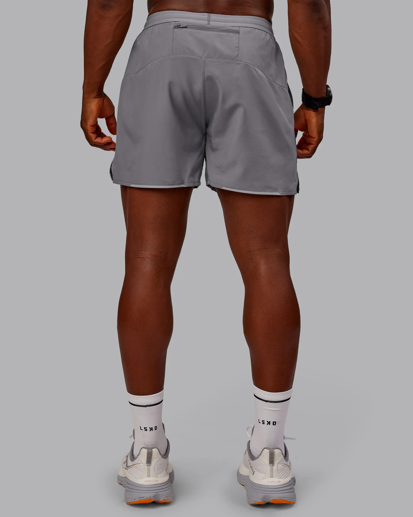 Pace Lined Performance Short  5" - Storm Front - Image 4