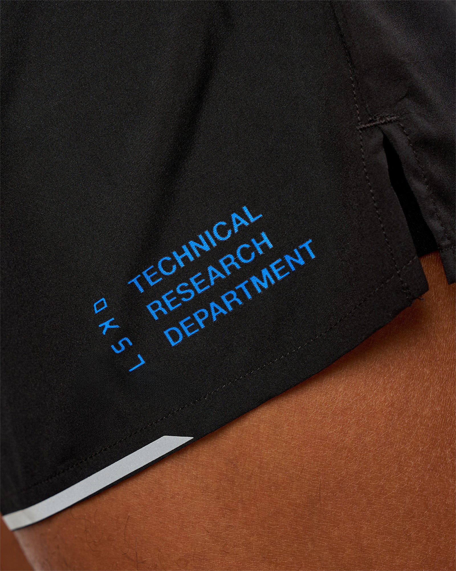 Pace 5" Lined Running Short - Black-Lime Glo Indigo - Image 6