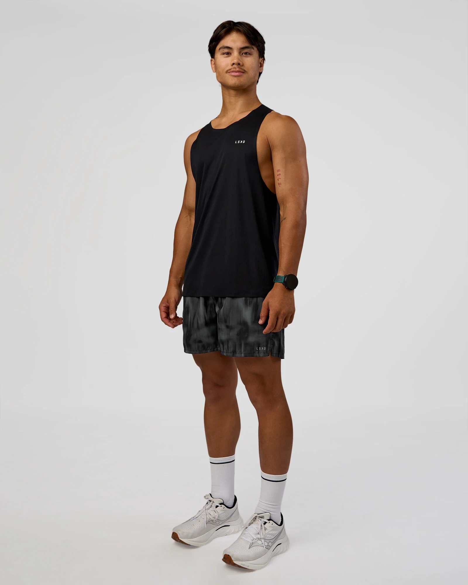 Pace 5" Lined Running Short - Lunar Glow - Image 8