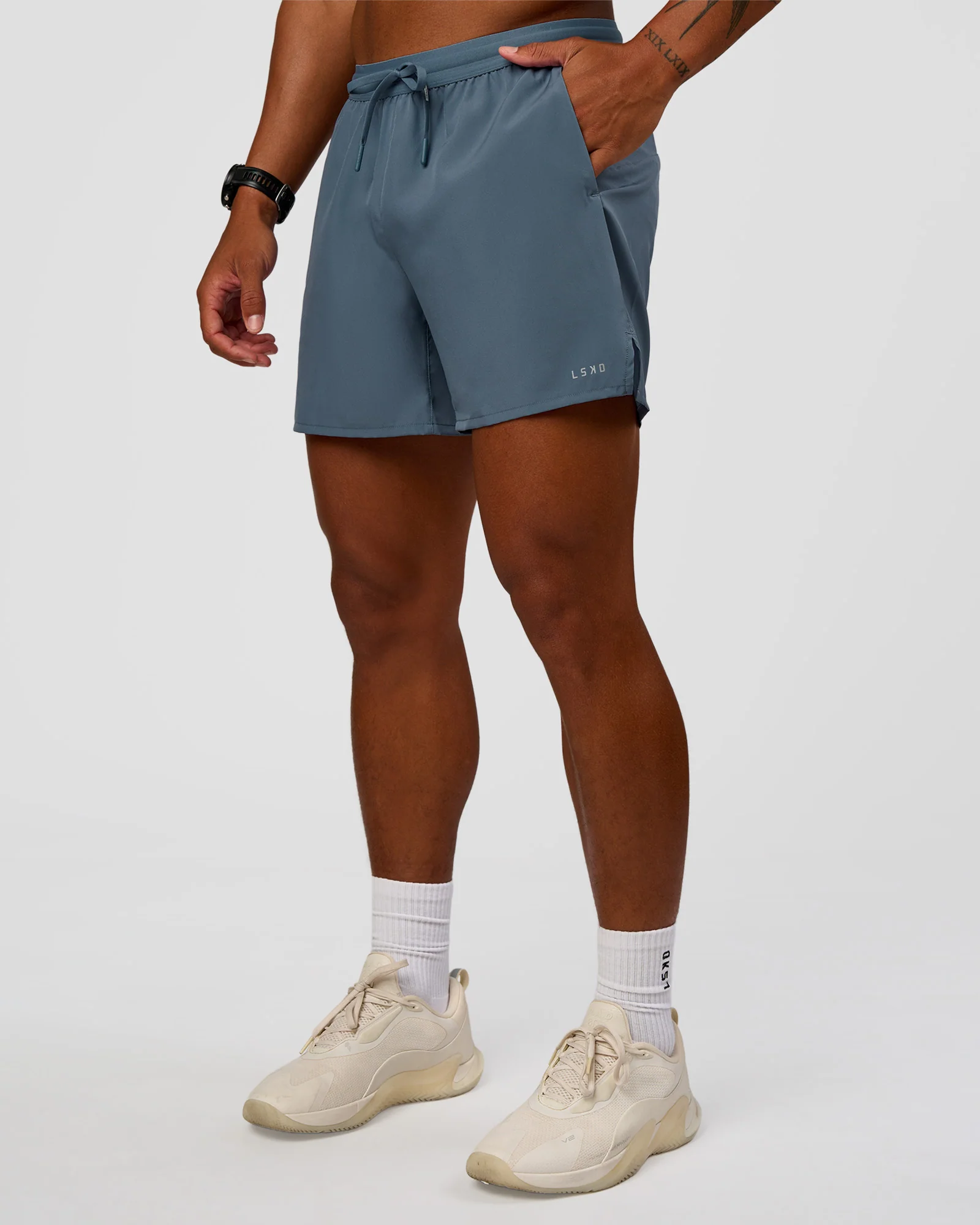 Pace 5" Running Short - Blue Mirage - Image 7