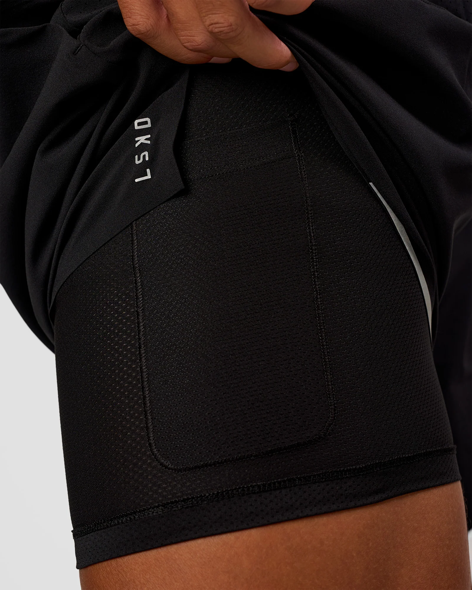 Pace Air 5" Lined Running Short - Black - Image 6
