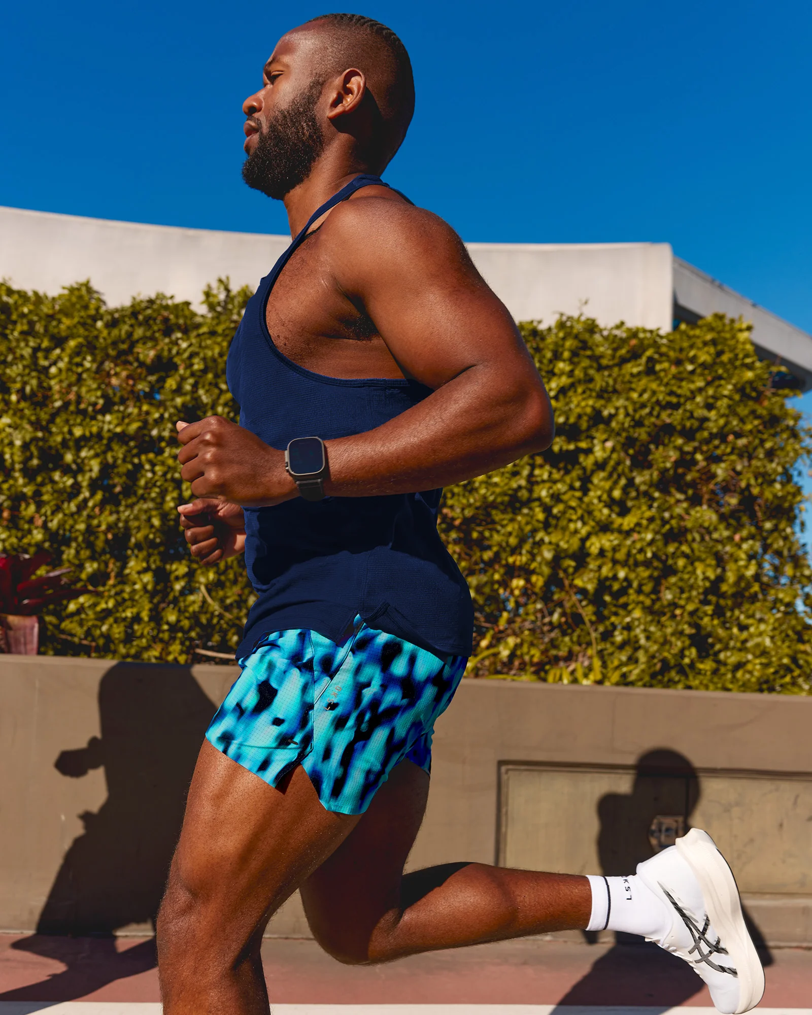 Pace Running Tank - Midnight Blue - Image 2