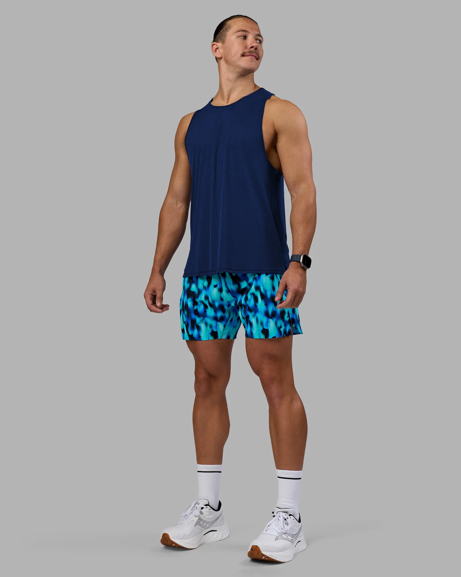 Pace Running Tank - Midnight Blue - Image 7