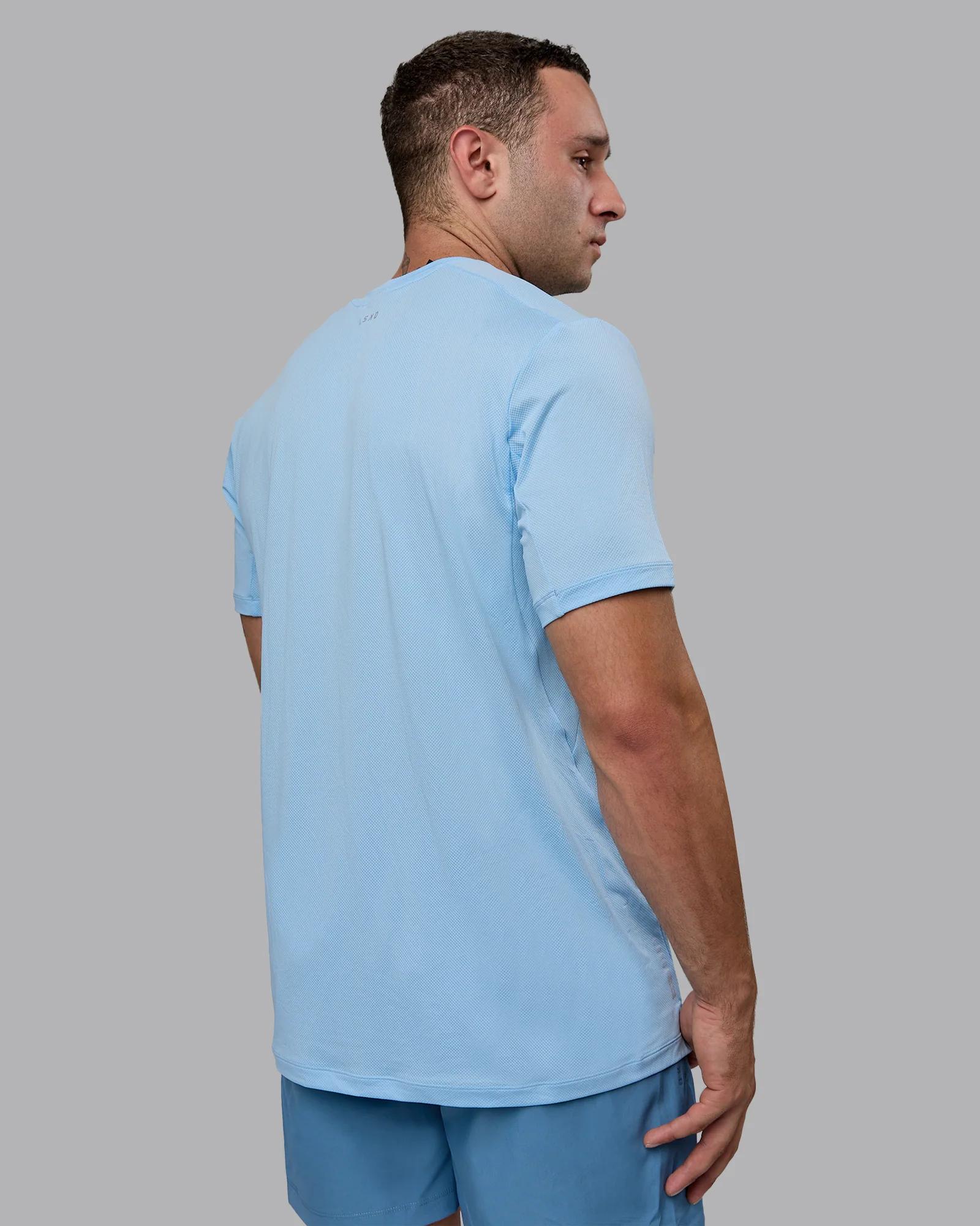 Pace Running Tee - Glacial Blue - Image 4