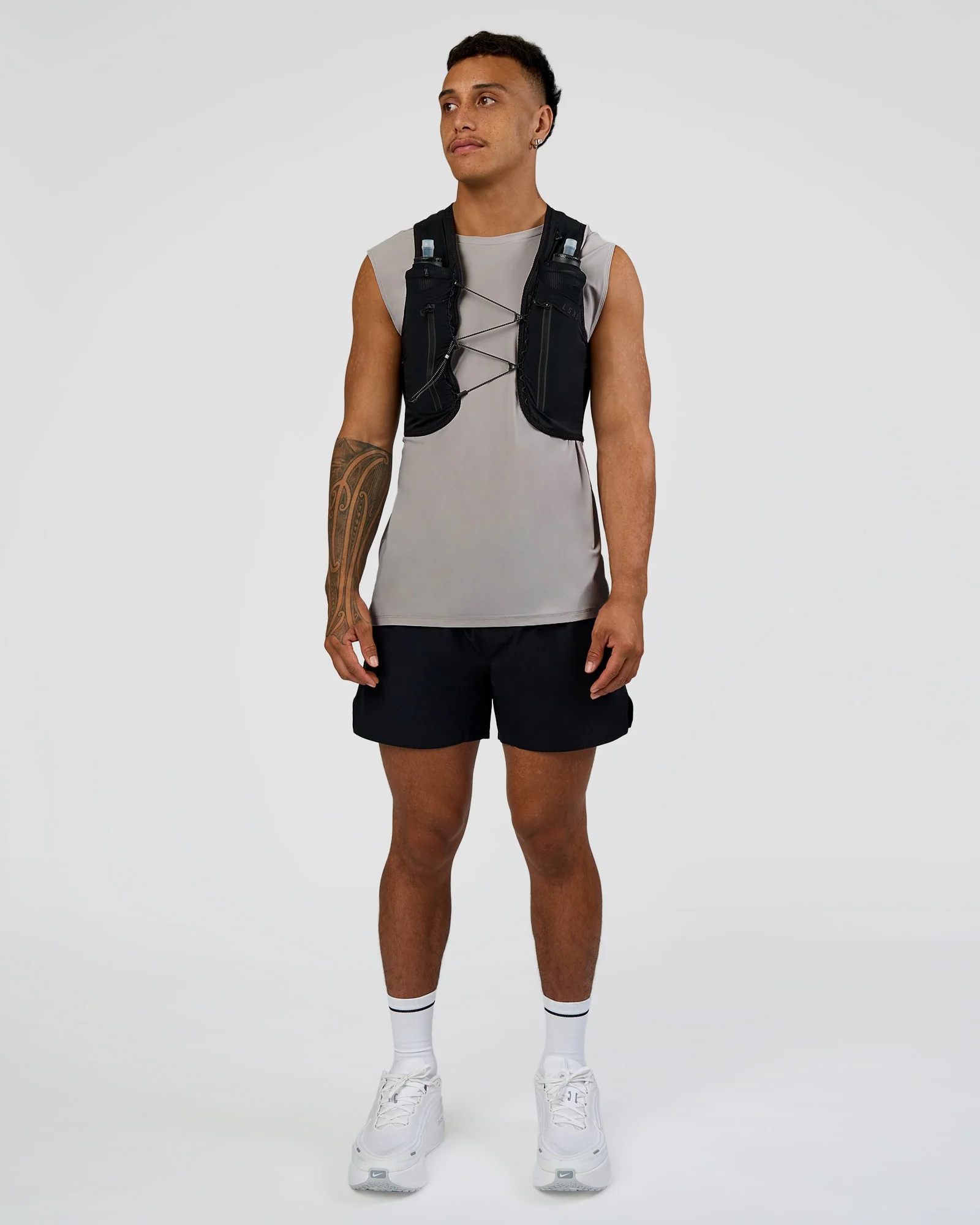 Pace Running Vest - Black-Reflective - Image 16