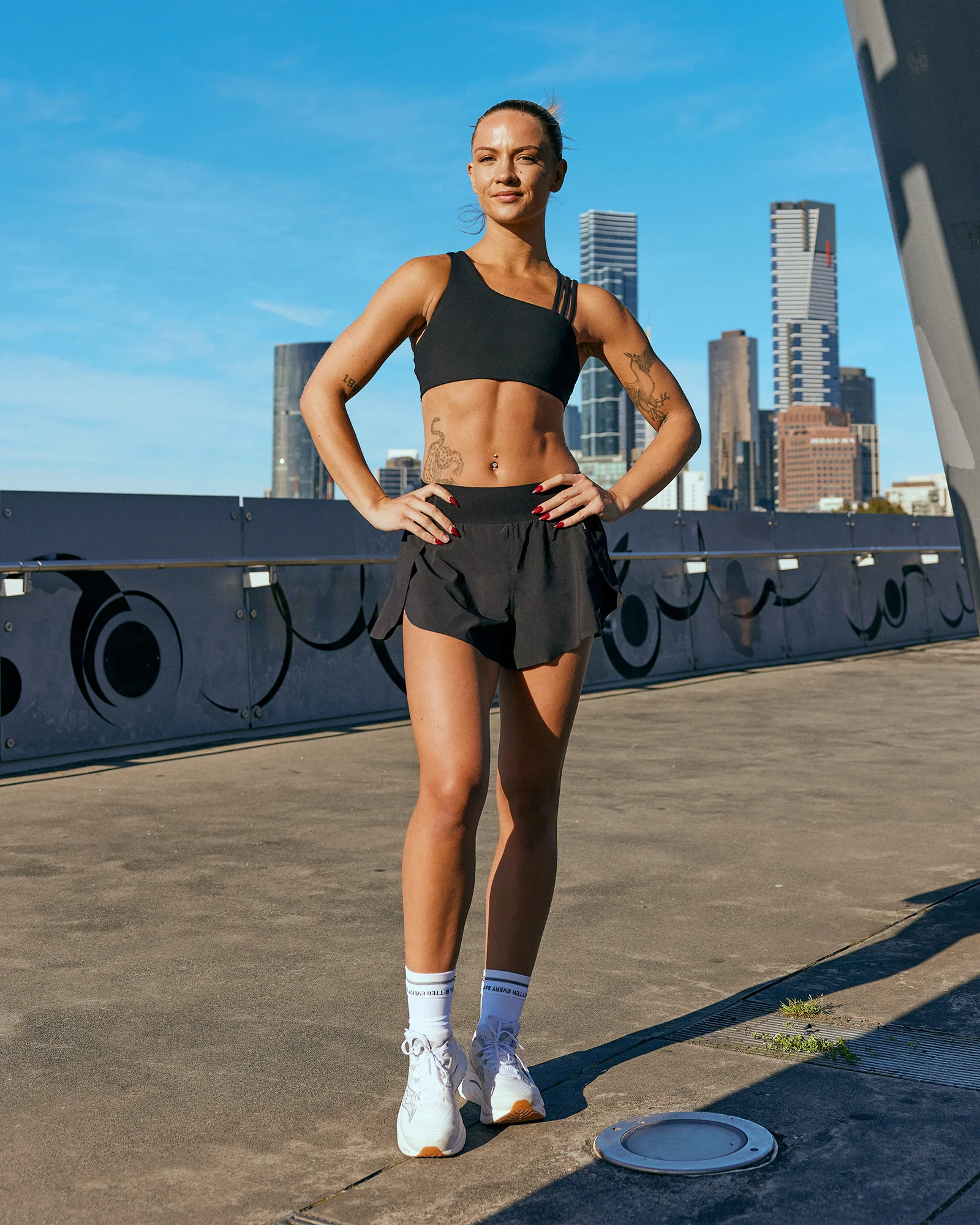 Pacer 3" Run Short - Black - Image 3
