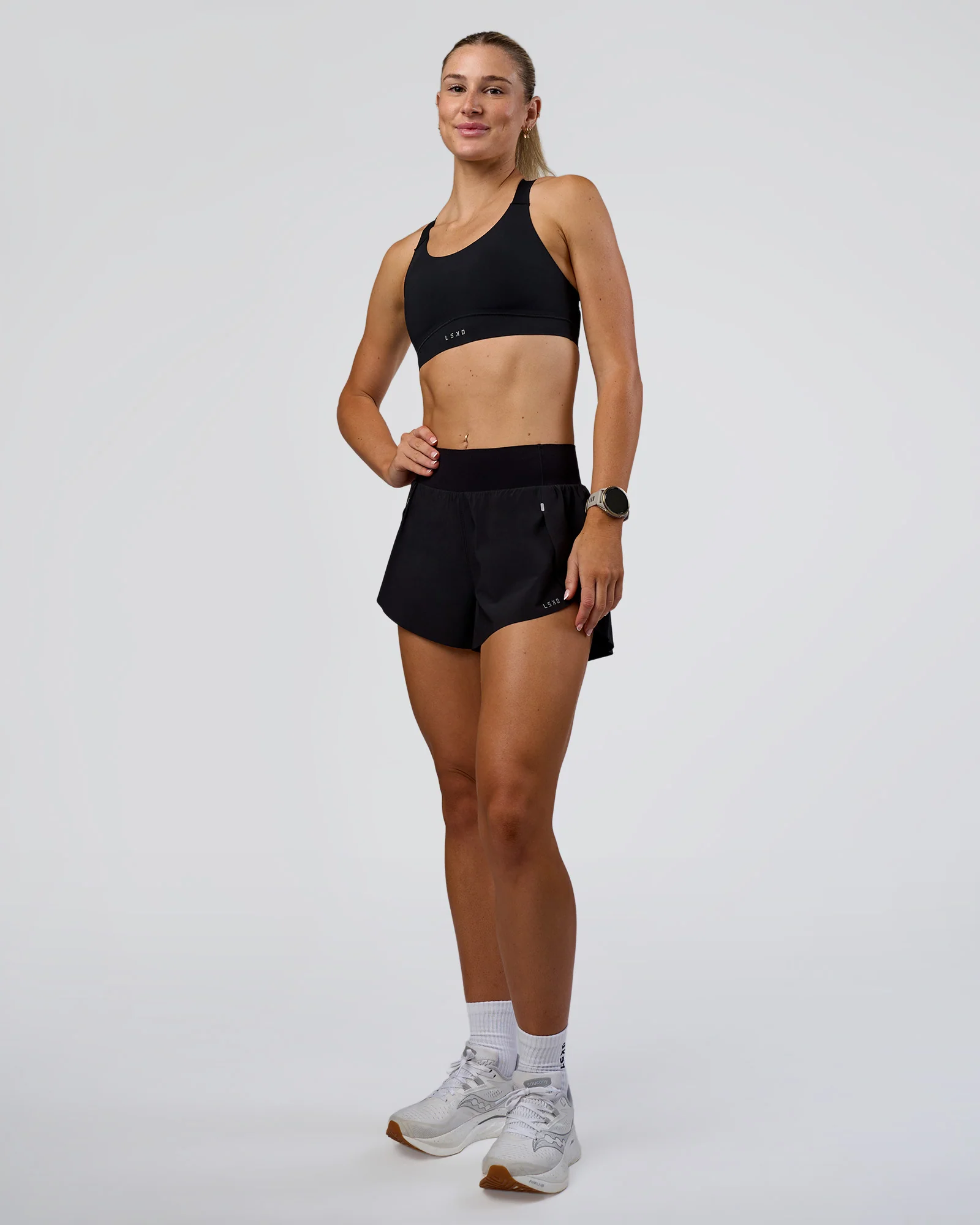 Pacer 3" Run Short - Black - Image 6
