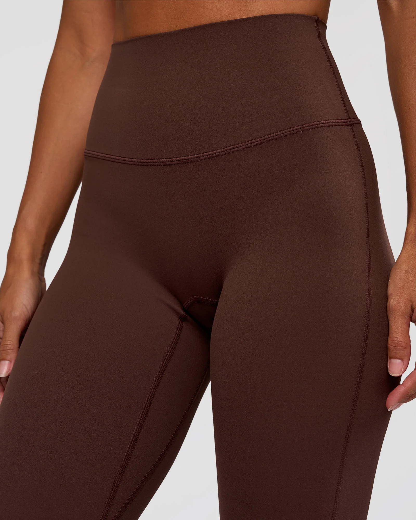 Peaches Elixir High-Rise Flared Pant - Hot Chocolate - Image 6