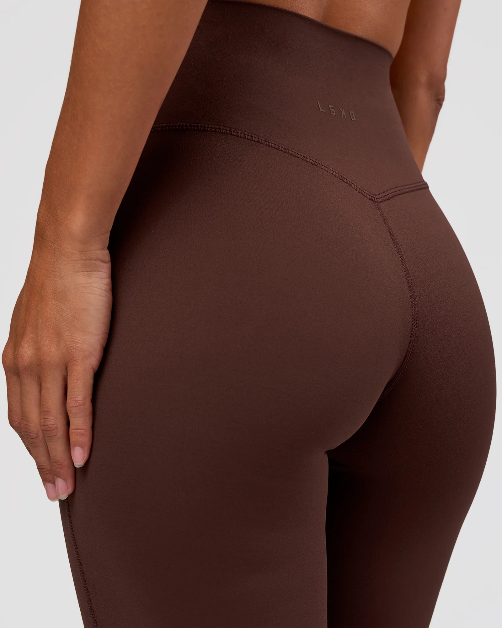 Peaches Elixir High-Rise Flared Pant - Hot Chocolate - Image 8