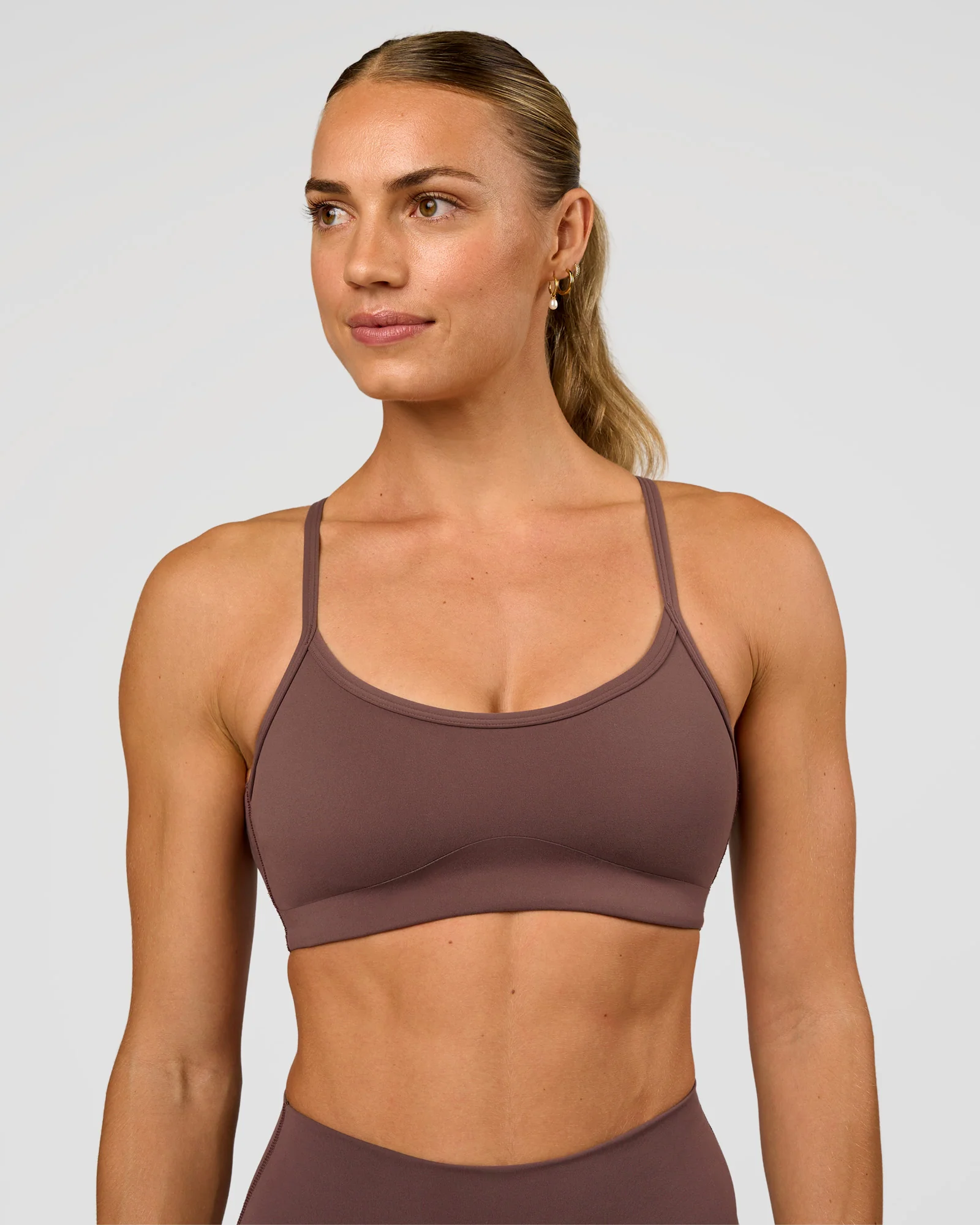 Pinnacle Sports Bra - Cocoa Powder - Image 3