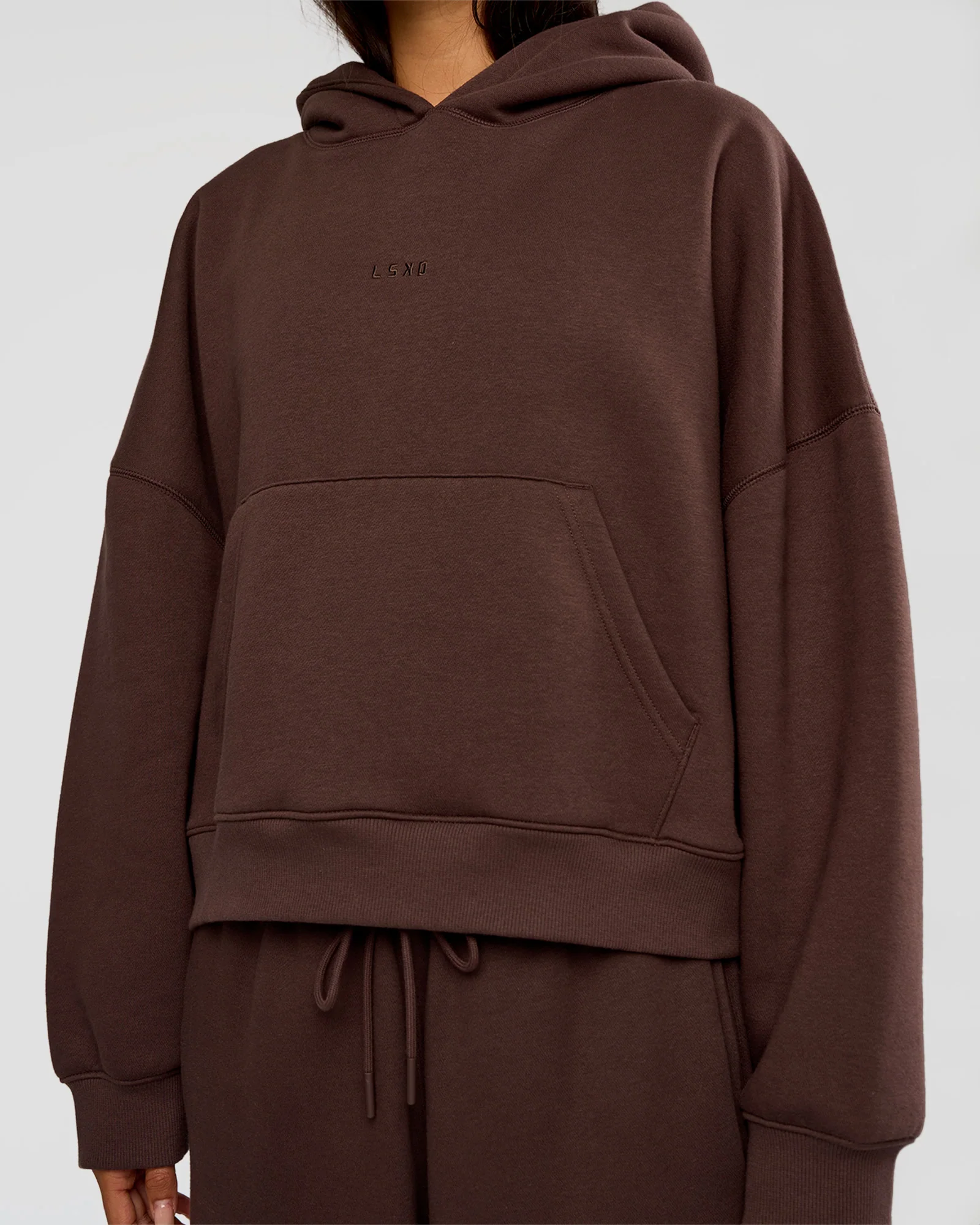 Post Train Hoodie - Hot Chocolate - Image 6