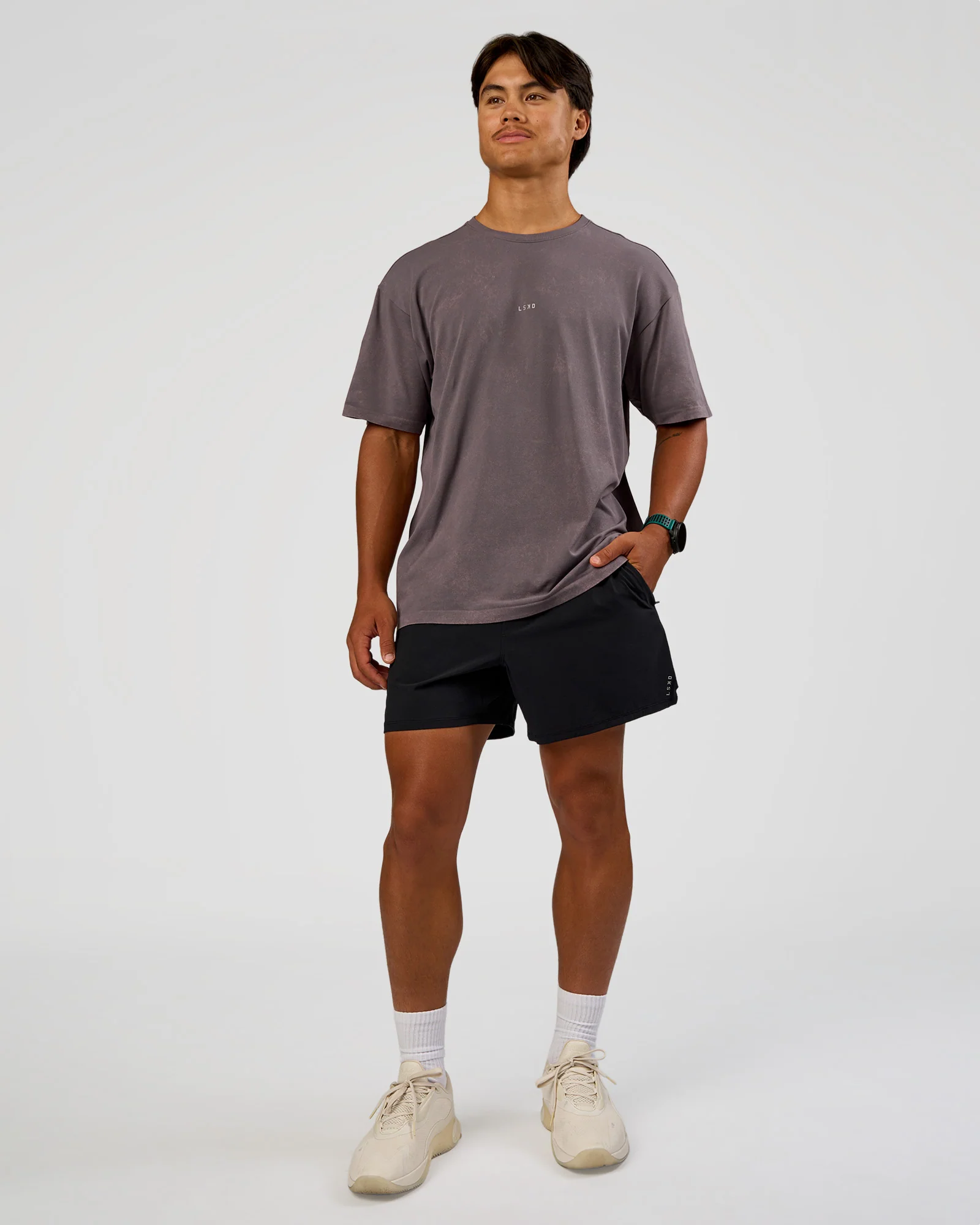 Power Oversized Tee - Duskstone Washed - Image 5