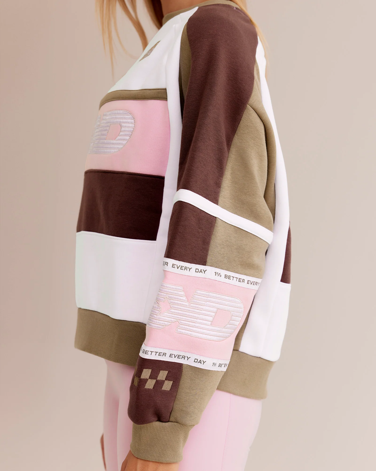 Power Sweater - Cocoa Powder-Marshmallow - Image 2