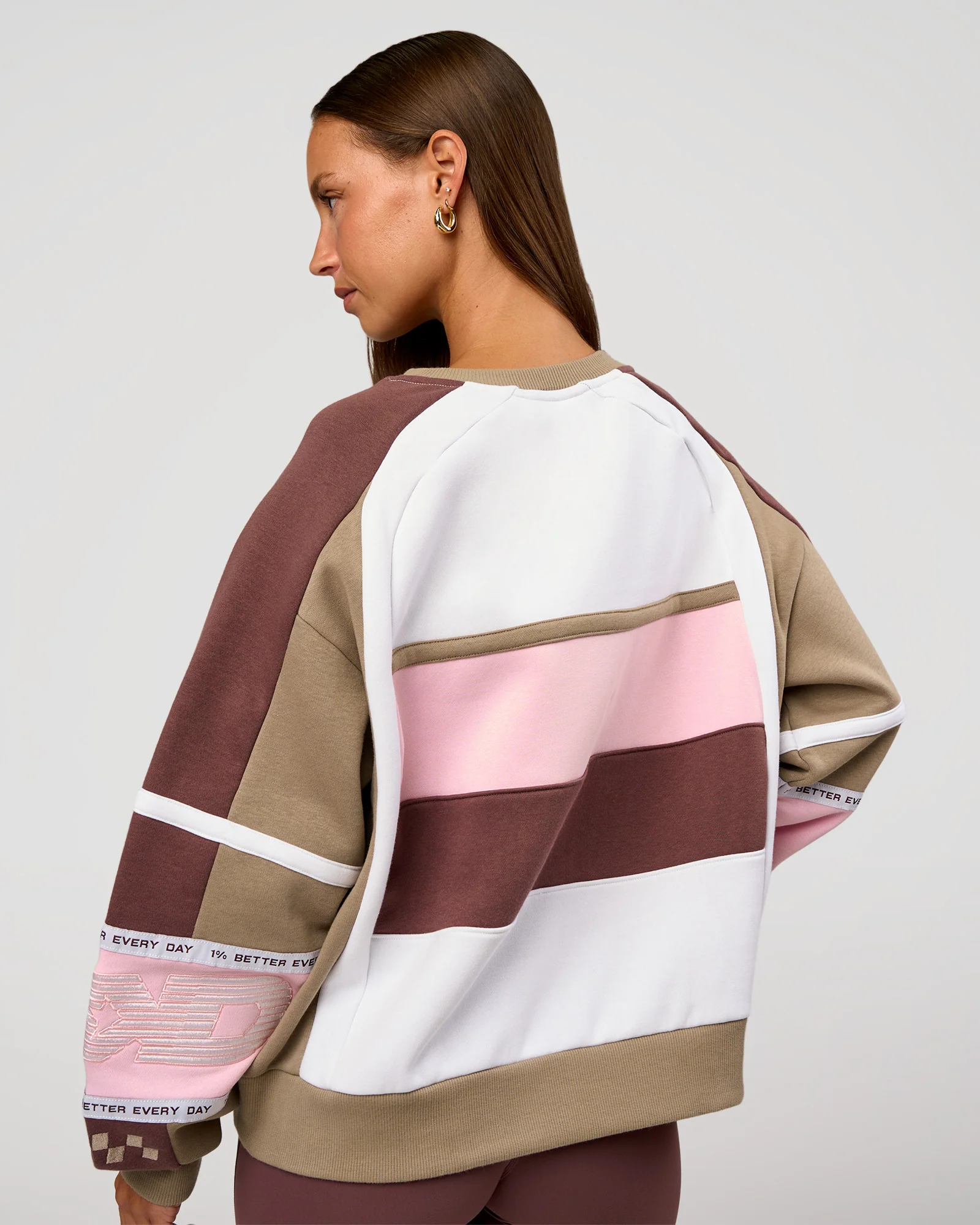 Power Sweater - Cocoa Powder-Marshmallow - Image 4
