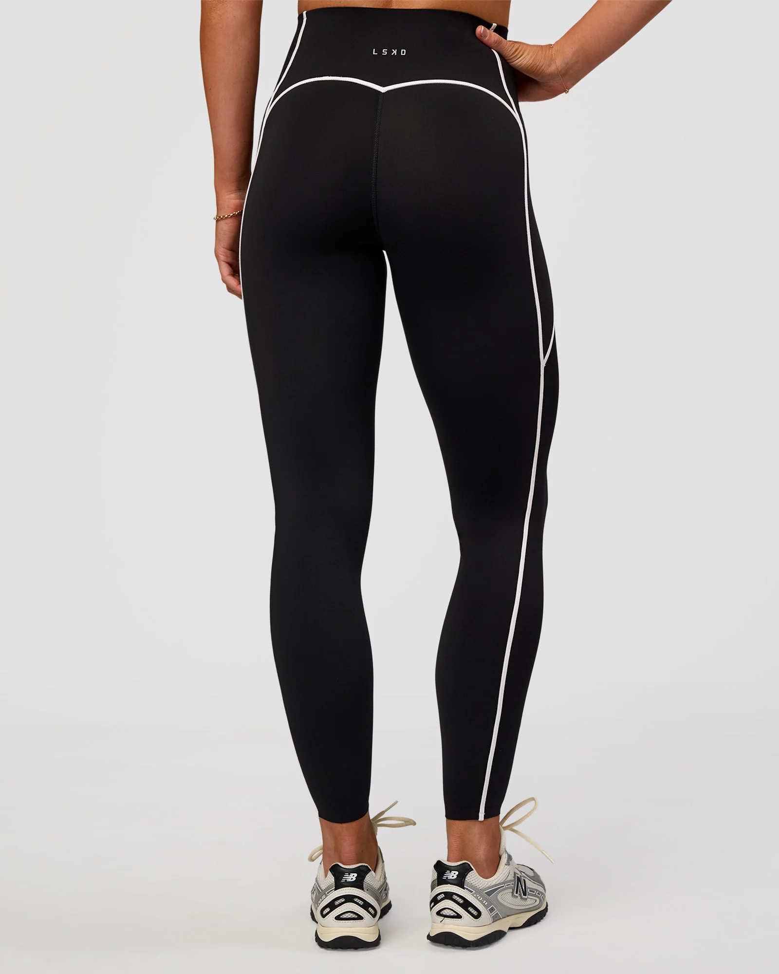 Power Ultra High-Rise Full Length Legging Pockets - Black - Image 10
