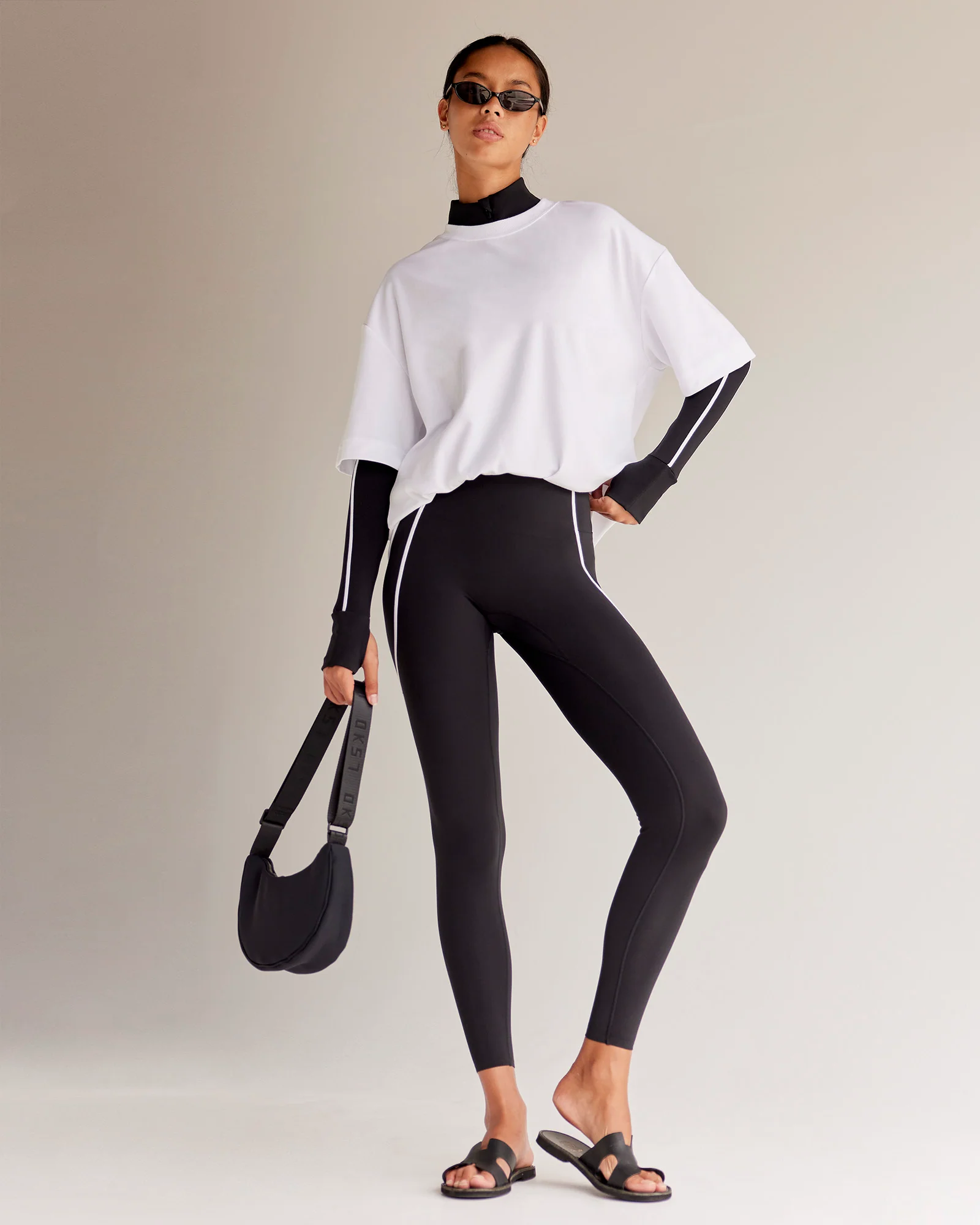 Power Ultra High-Rise Full Length Legging Pockets - Black - Image 6