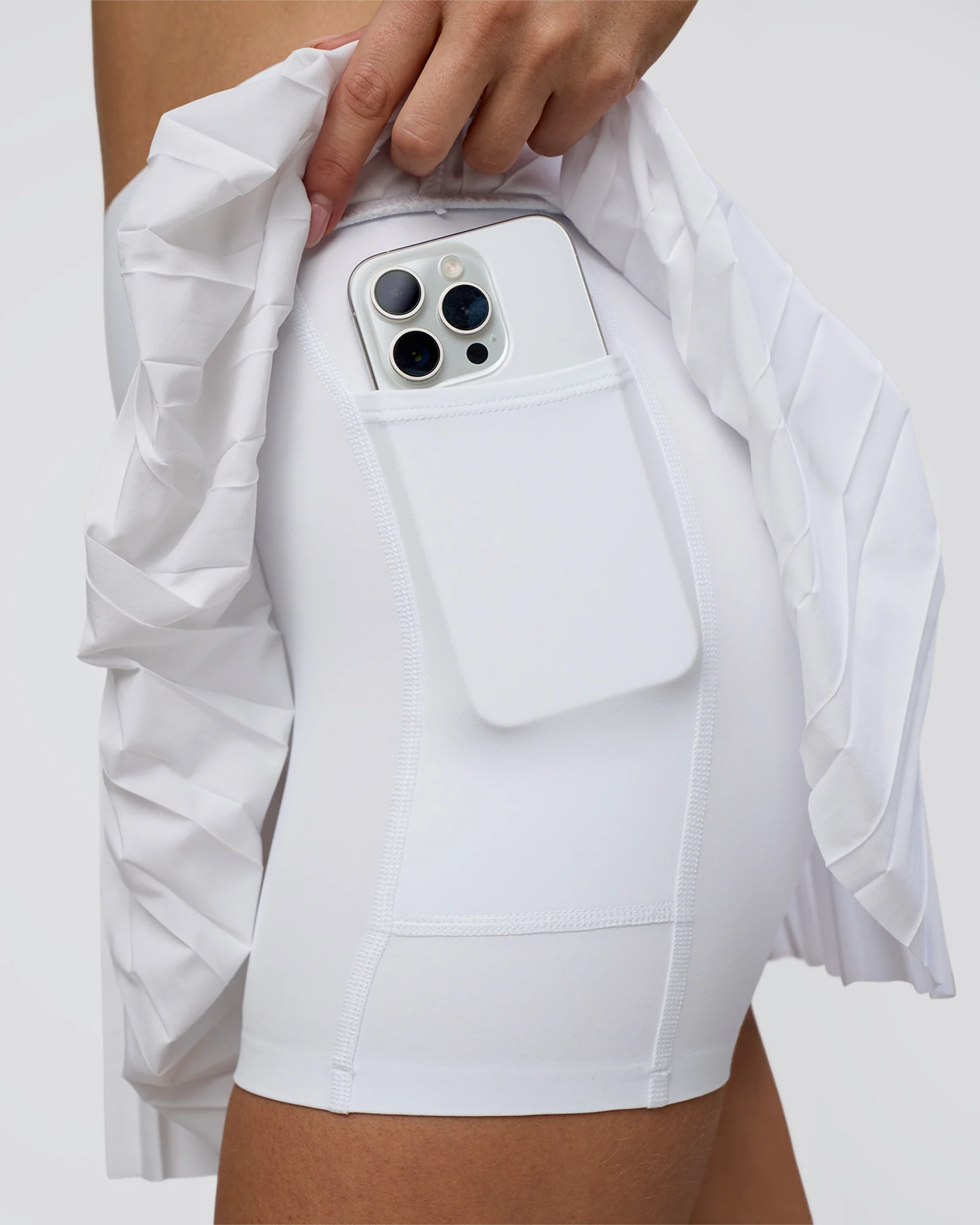 Precision Active Skirt - White - Image 6