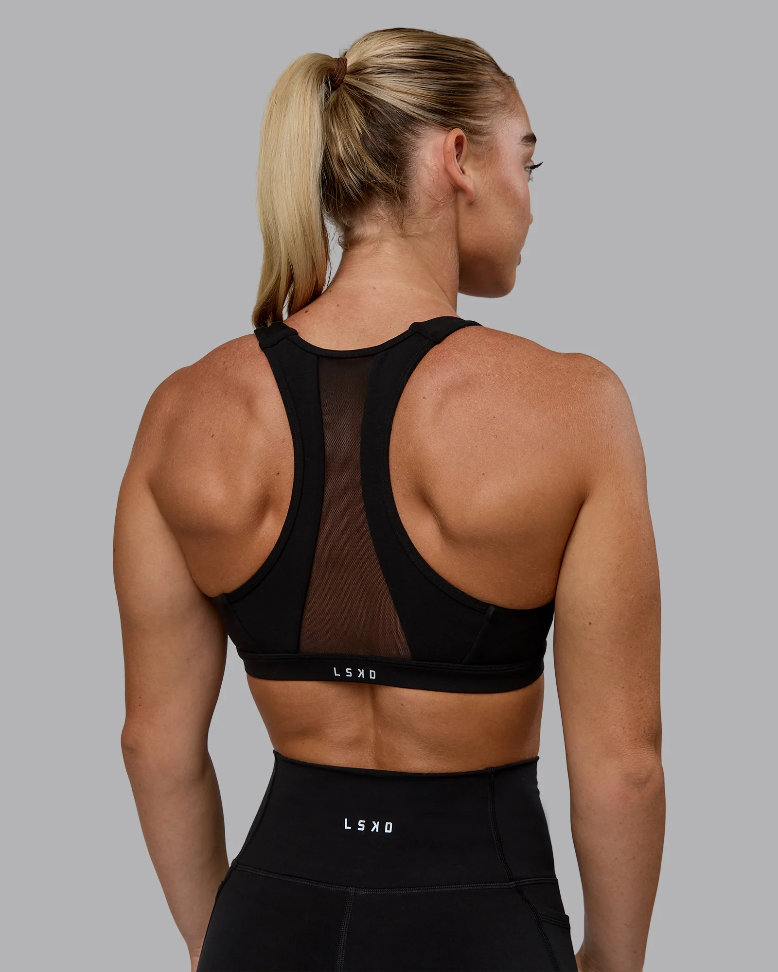 Precision Sports Bra - Black - Image 2